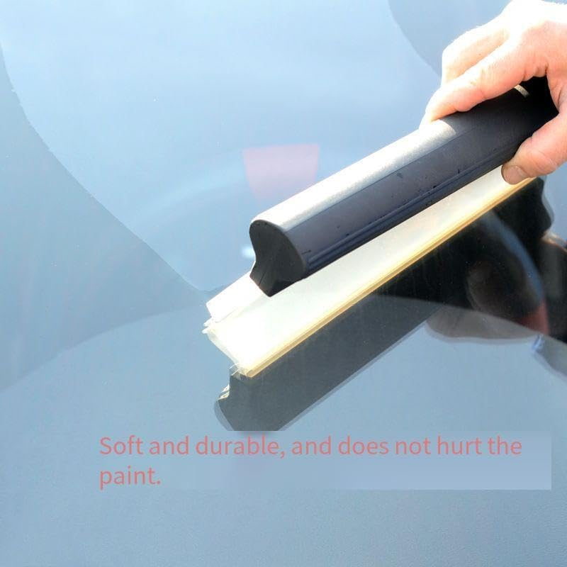 2 Pack Cleaning Squeegee Blades Soft Silicone Squeegee for Shower, Kitchen, Window and Car Glass (Style1, One Size) image number 2