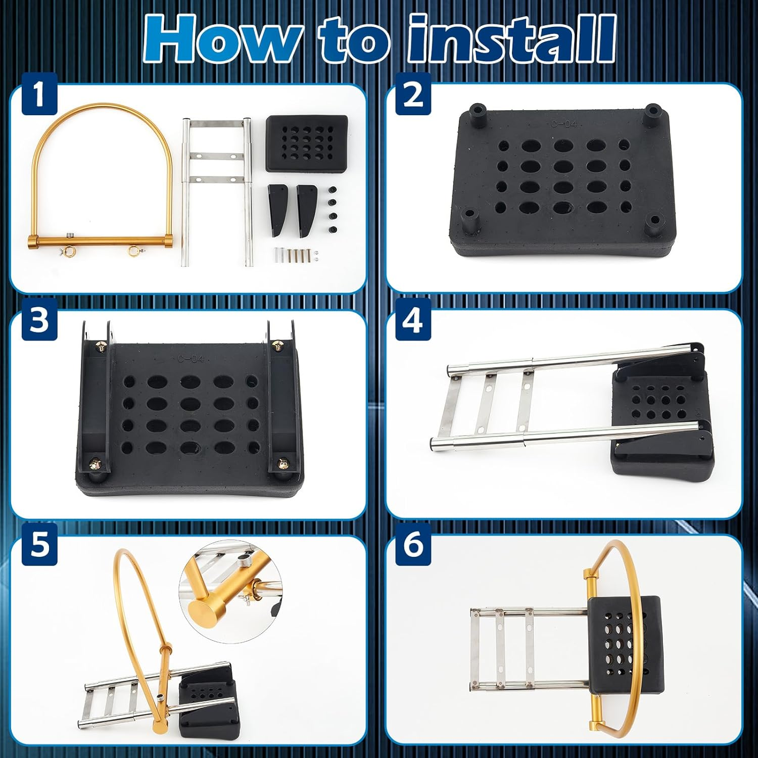 Colingmill Water Circulation Frame with Pillow Head Spa Equipment Frame Water Circulation Rack Shampoo Bed Accessories for Hair Treatment Fumigation Salon Barber Shop image number 5