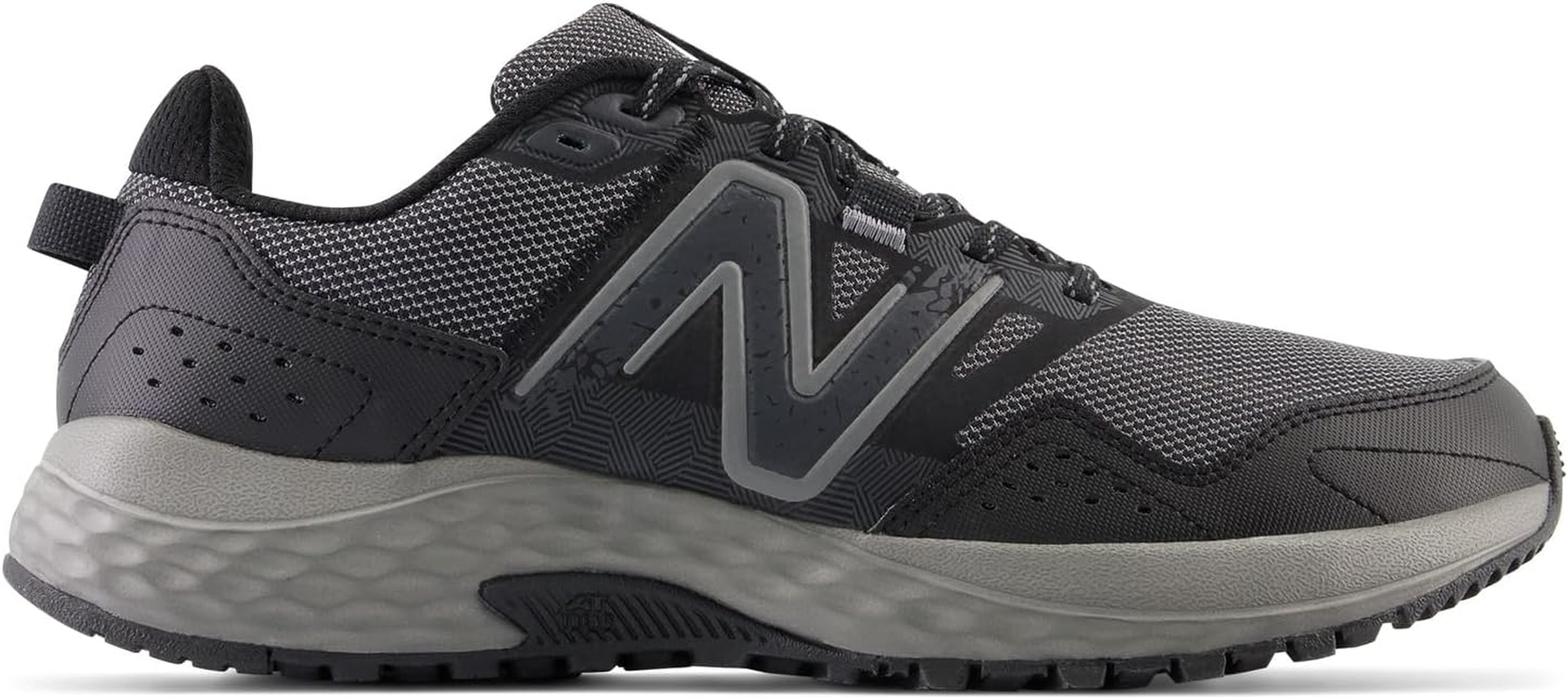 New Balance Mens 410 V8 Trail Running Shoe, Phantom/Black/Castlerock, 9.5 Wide image number 1