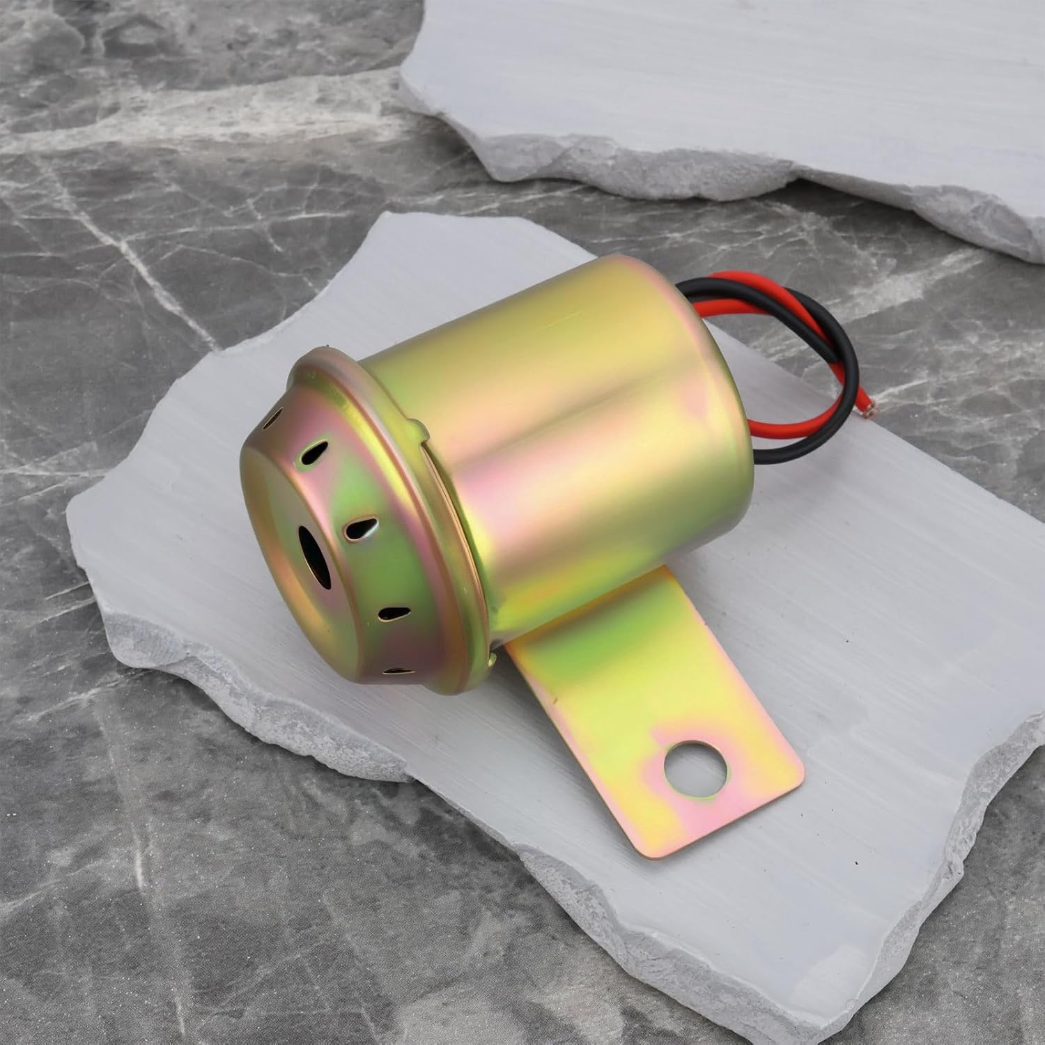 2Pcs 12V Car Metal Horn Beeper Buzzer Warning Tone Alerts Buzzer Suitable for Car Reversing and Warning Passers-By