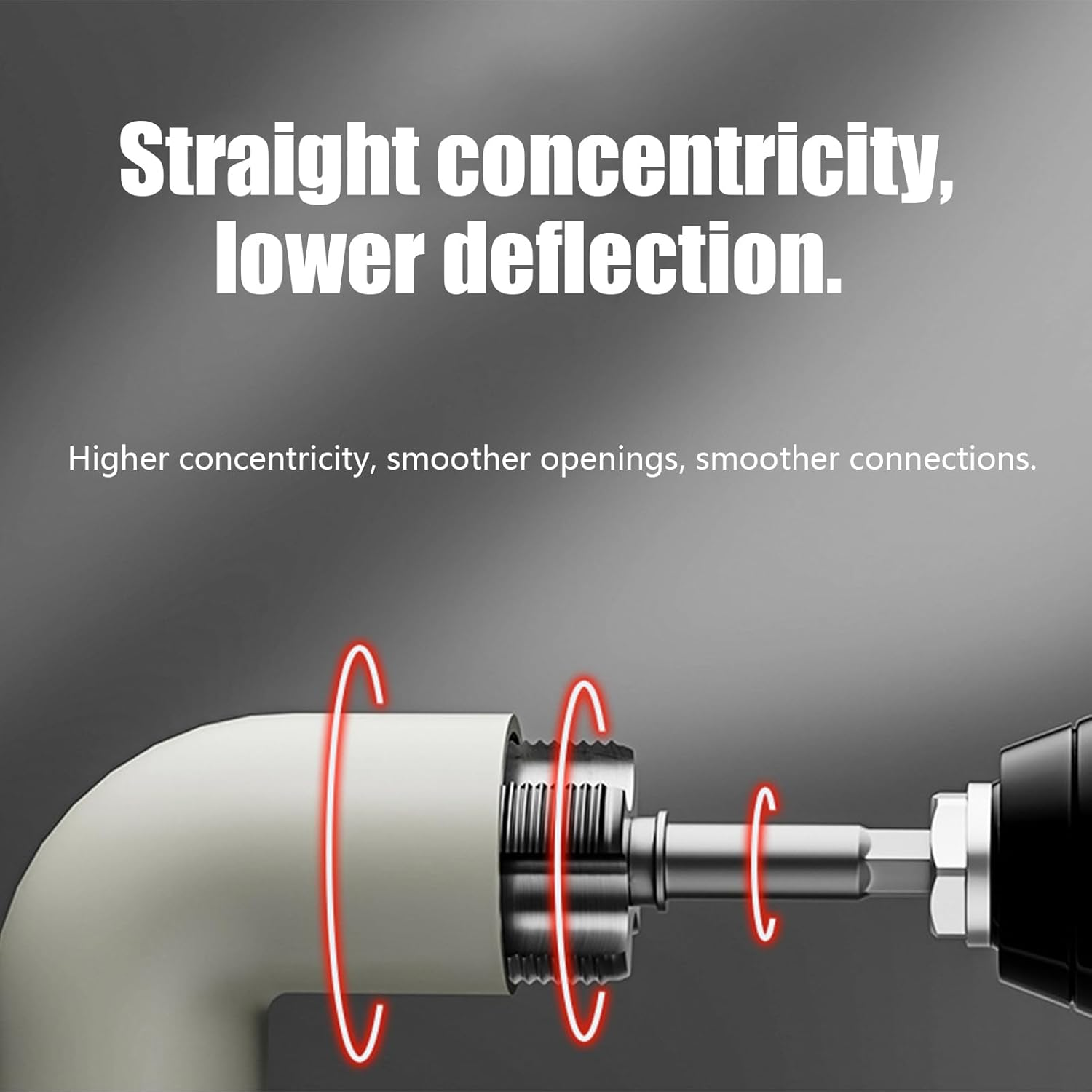 Pipe Threading Tool | Plumbing Maintenance Set | High-Performance for Pipe Threader Kit for Automotive and Industrial Repair image number 1