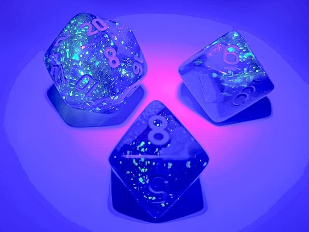 Chessex Polyhedral 7D Gemini Luminary Style Dice Set