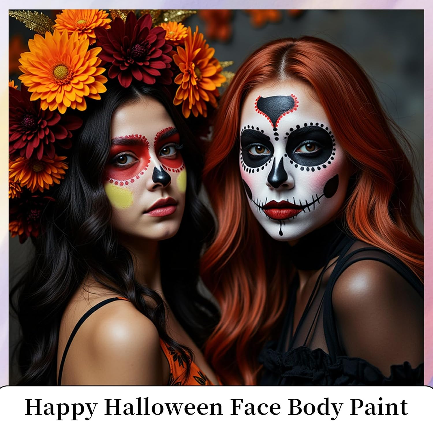 YBUETE Black Cream Blend Stick, Safe and Professional SFX Face Body Paint Stick ,Makeup Face Lip Painting for Sports Festival Halloween Football Adult Festival Theater Performance Party Cosplay image number 3