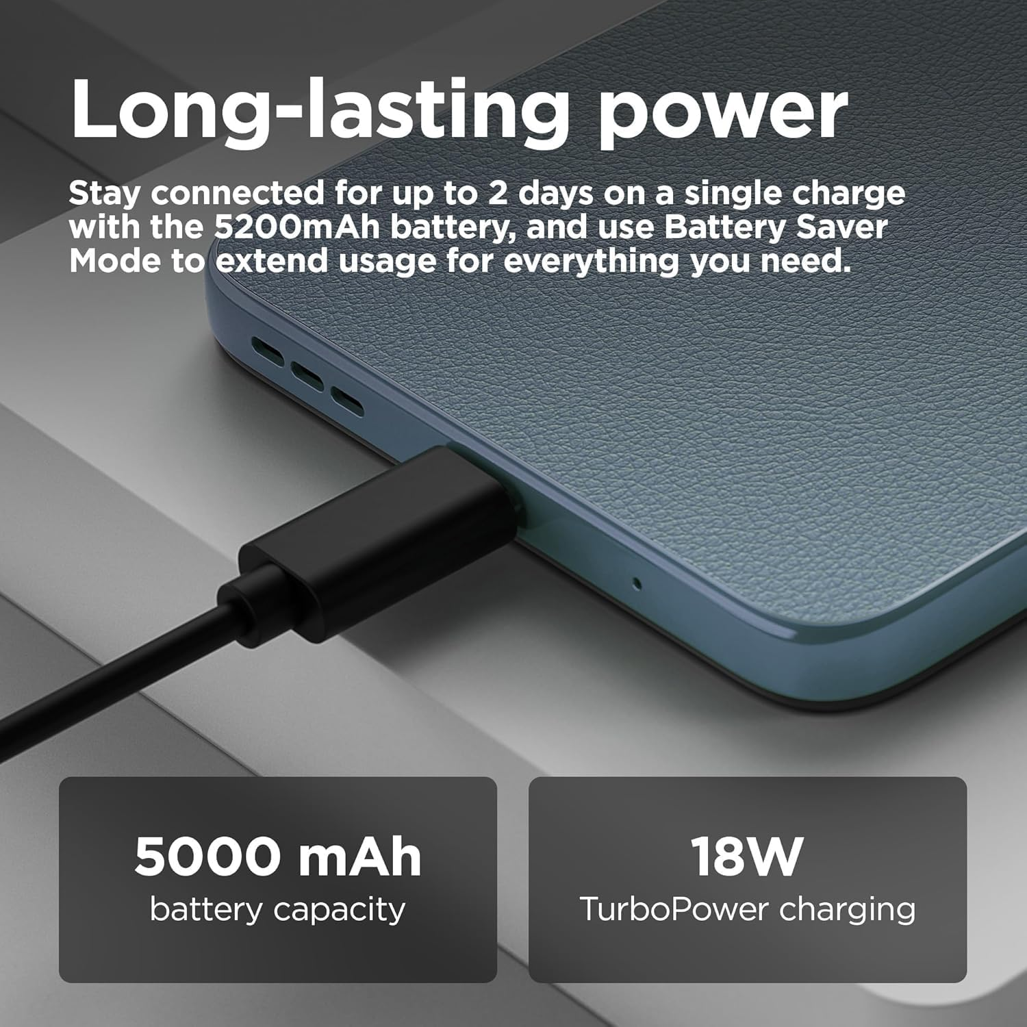 Motorola E15 Misty Blue 2+64 image number 3