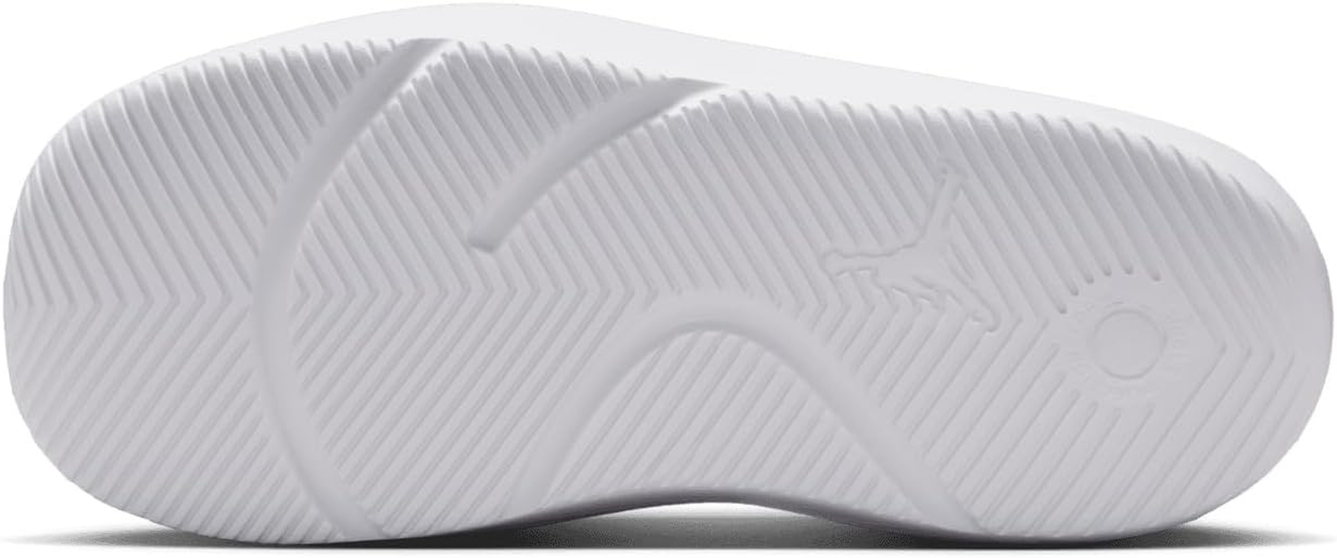 Jordan Franchise Mens Slides (HF3263-100, White/Black) image number 2