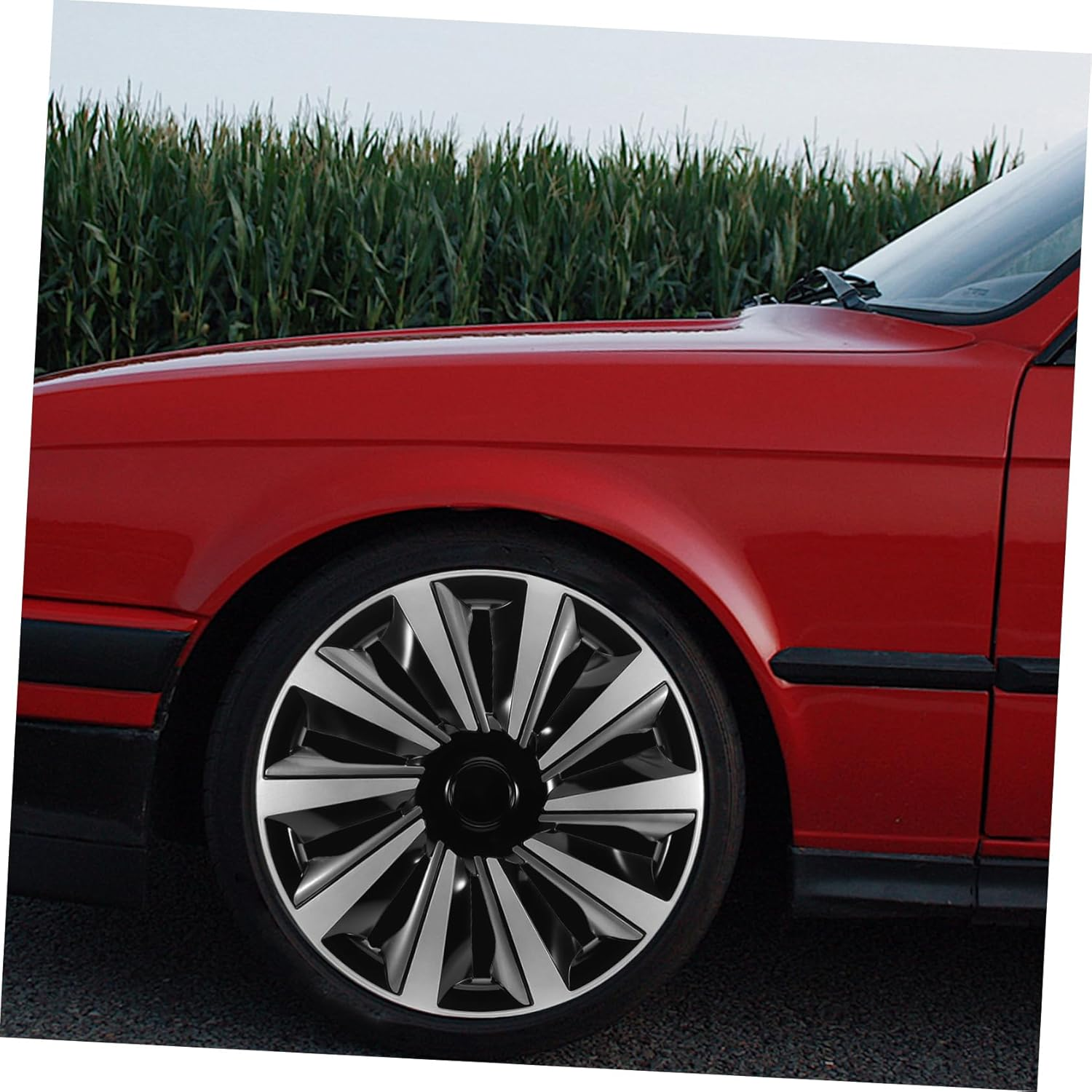 Generic Automotive Hubcap Covers Wheel Rim Protection Easy Installation Wheel Covers for Stylish Enhancement and Robust Durability Suitable for City and Rural Driving image number 6