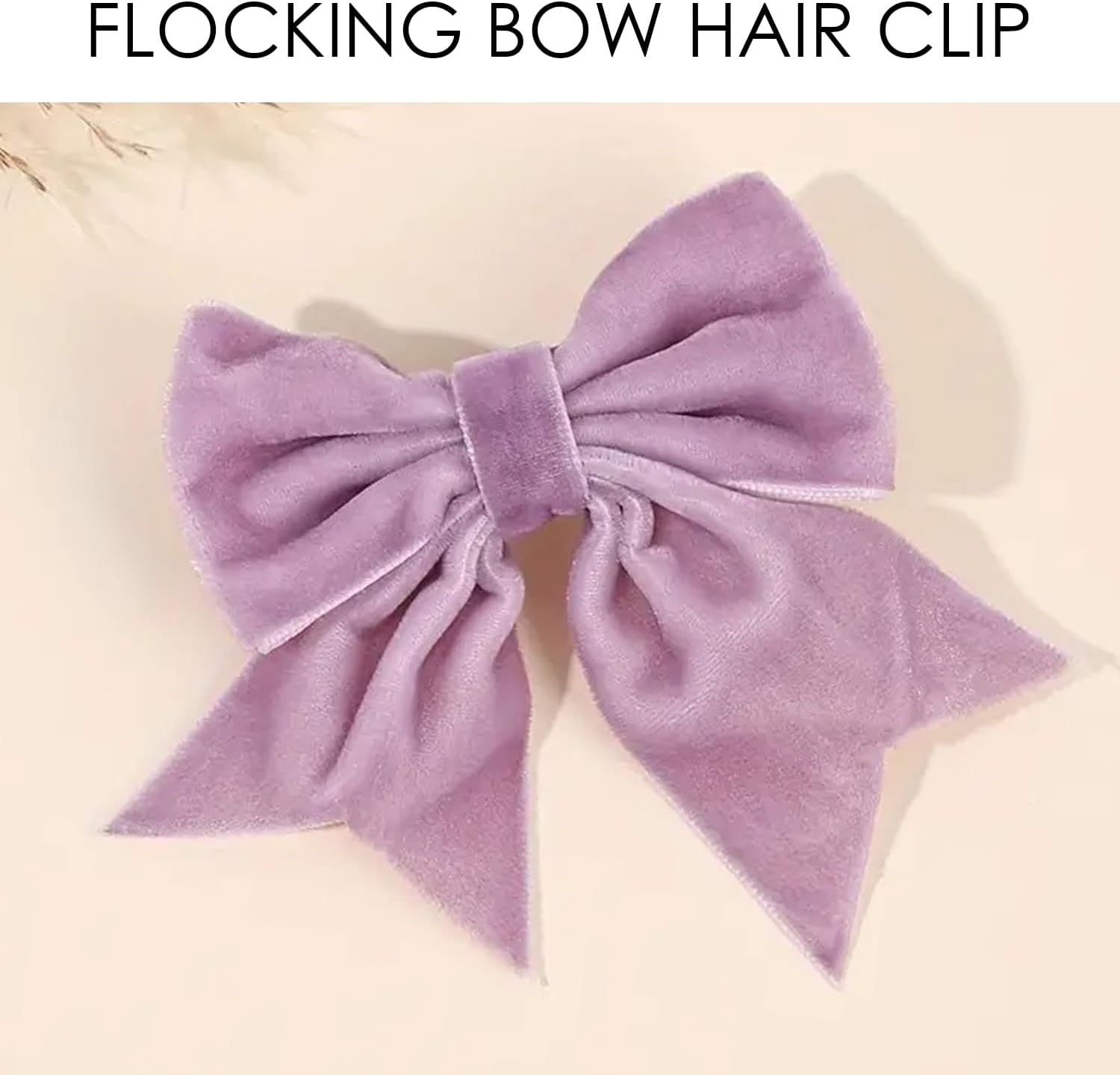 Pack of 4 Bug Hair Pins, Velvet Hair Pin, Classic Design Hair Accessories, Hairstyle Decorations, Simple Women'S Hair Accessories for Women image number 5