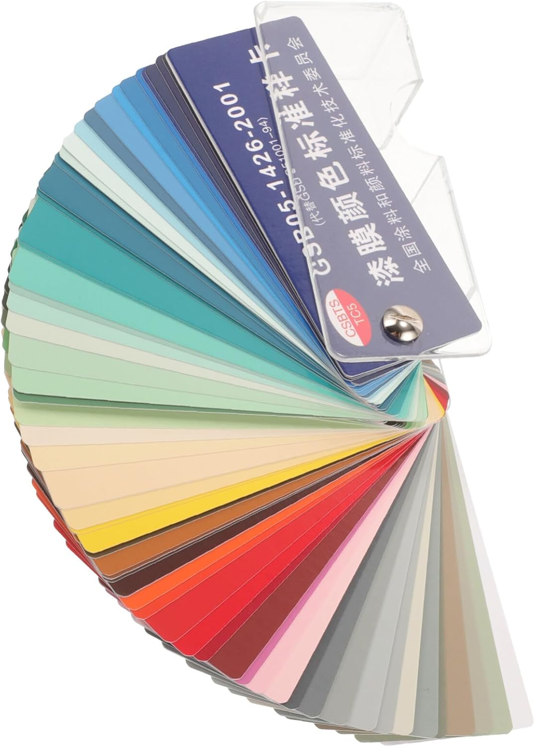 Gadpiparty 1 Set Paint Sample Cards Paint Color Cards Standard Color Cards Floor Paint Color Sample Cards image number 2