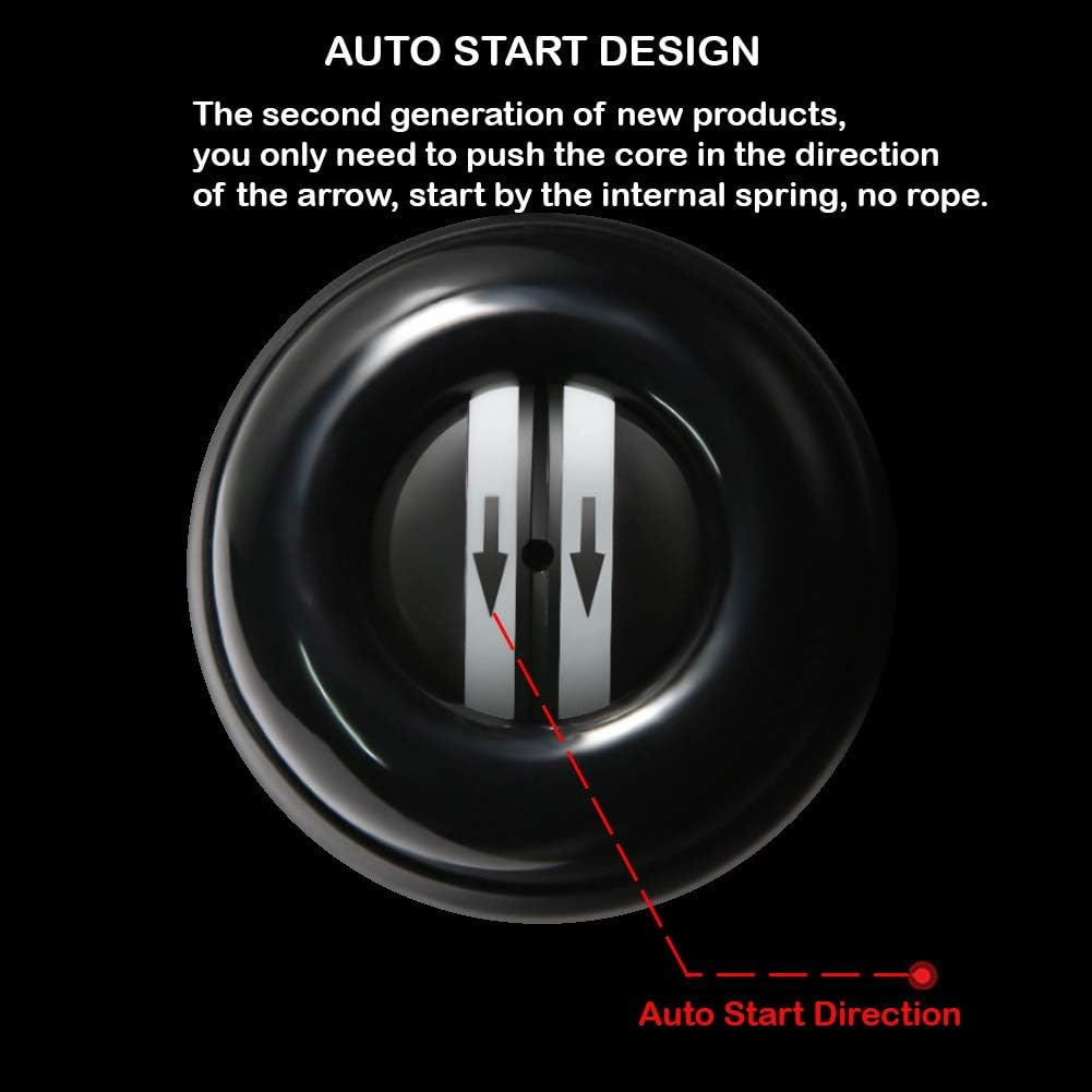 GOZATO Auto-Start Wrist Power Gyro Ball, Wrist Strengthener and Forearm Exerciser for Stronger Arm Fingers Wrist Bones and Muscle with LED Lights image number 2