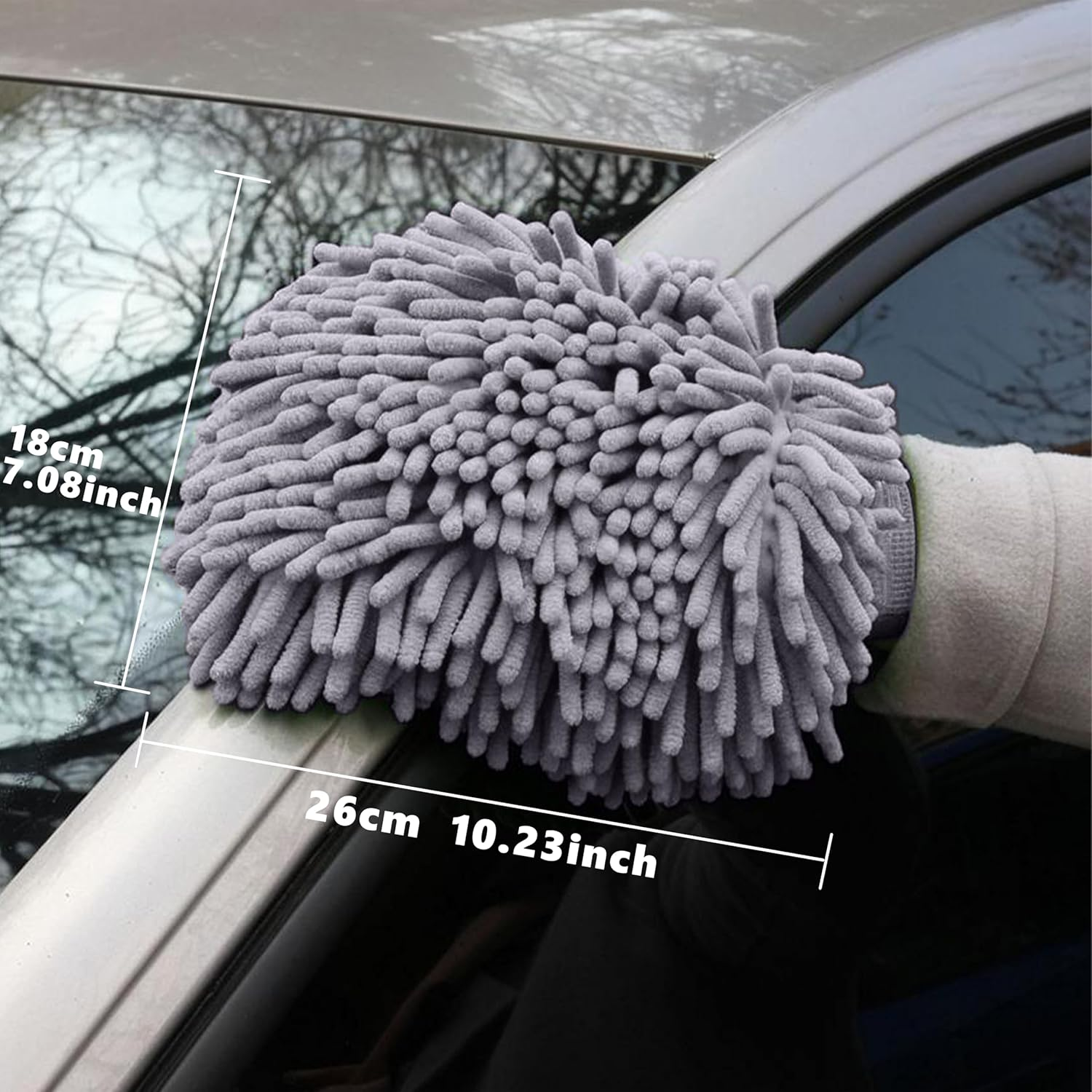 Complete Car Wash Kit &ndash; Premium Coral Fleece Towel, Ergonomic Wheel Brushes, Chenille Wash Mitt, Super Absorbent Car Sponge, Anti-Slip Handles, Scratch-Free Auto Detailing Tools image number 1