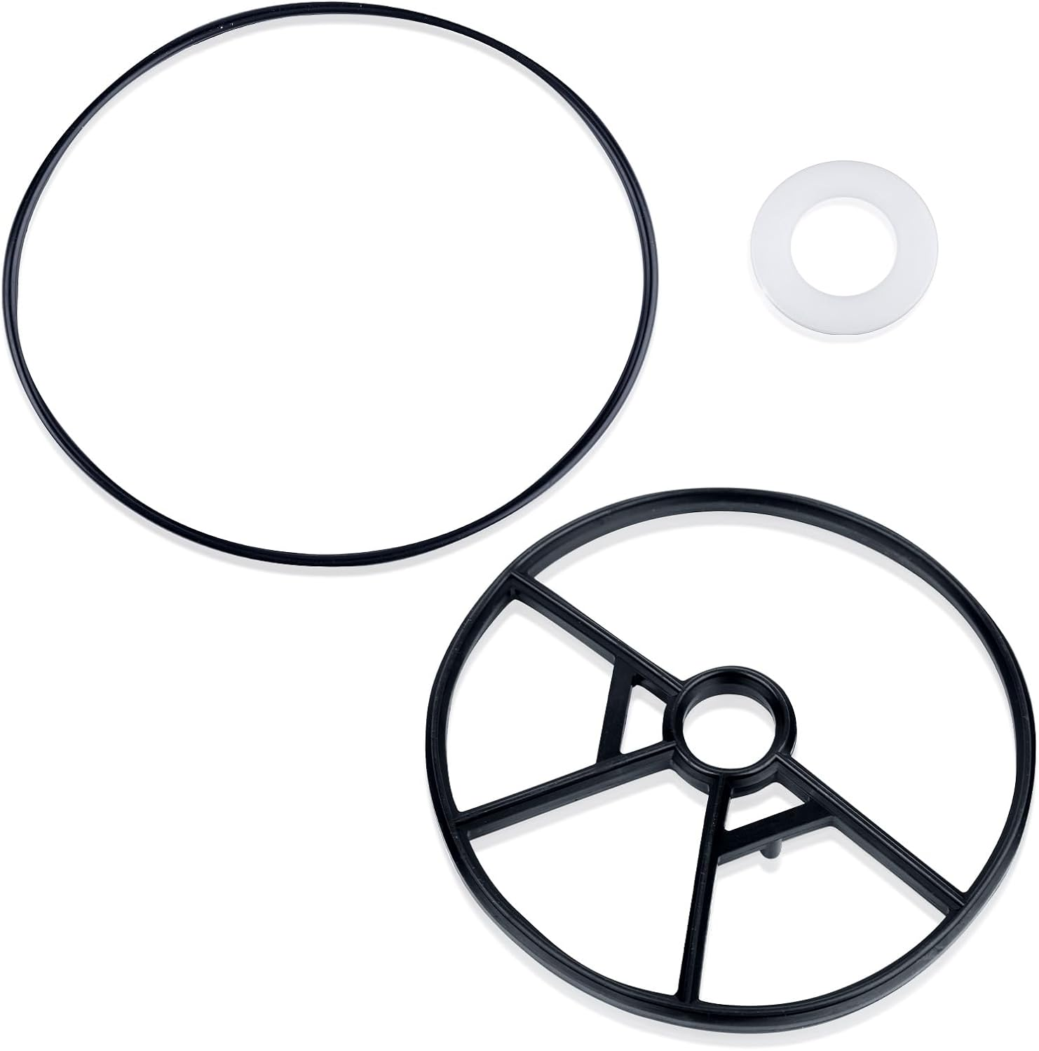 3Pcs Pool Sand Filter Valve Gasket Replacement Parts Gasket Valve O Ring for Hayward SP0714T Vari-Flo XL Valve and SPX0714CA O Ring Gasket image number 1