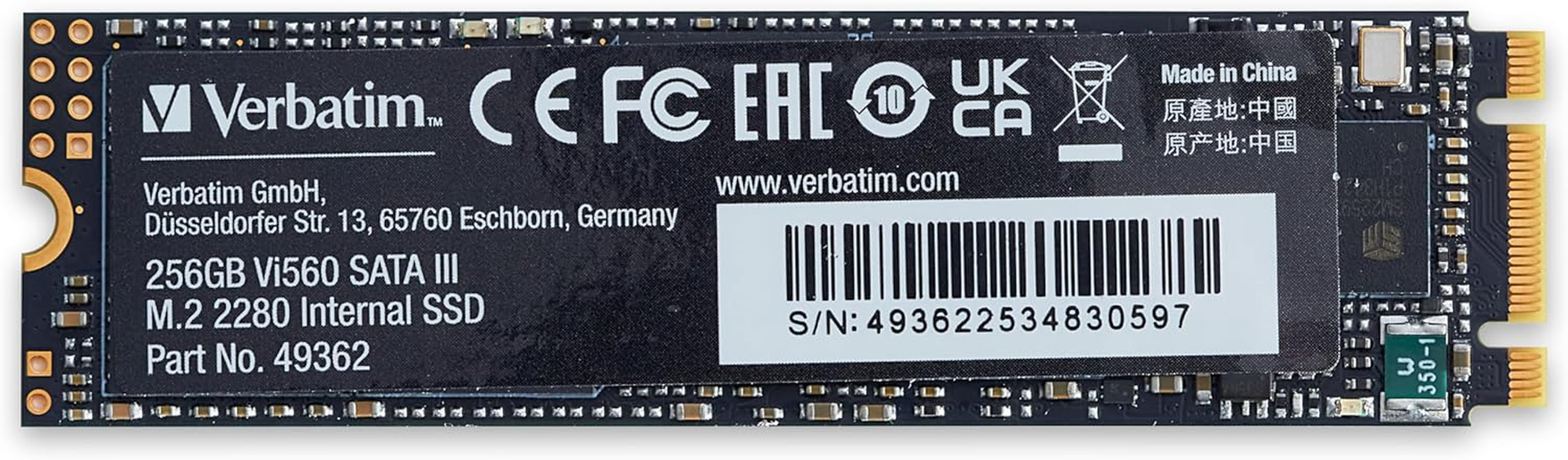 M.2 SATA III 2280 Internal SSD 1TB (Vi560) image number 2