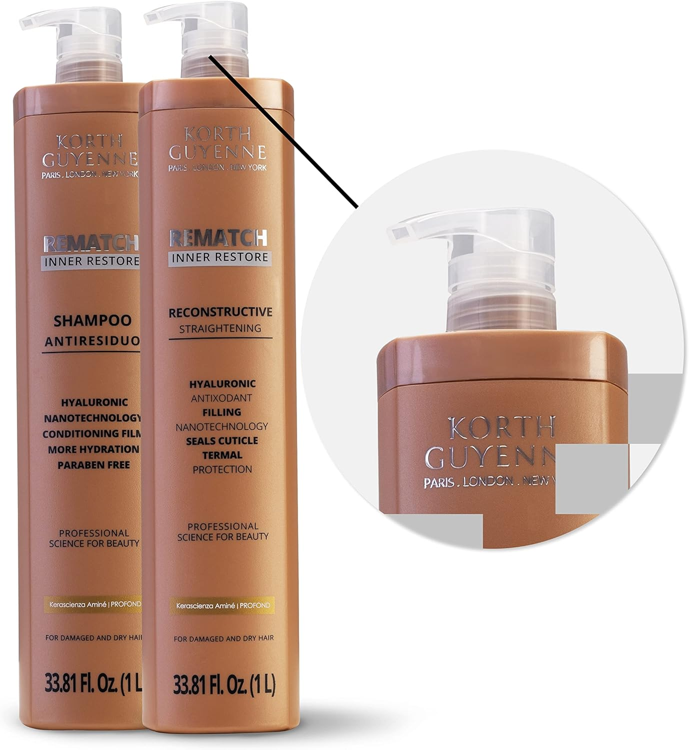 Korth Guyenne Hair Straightening Treatments Set image number 1