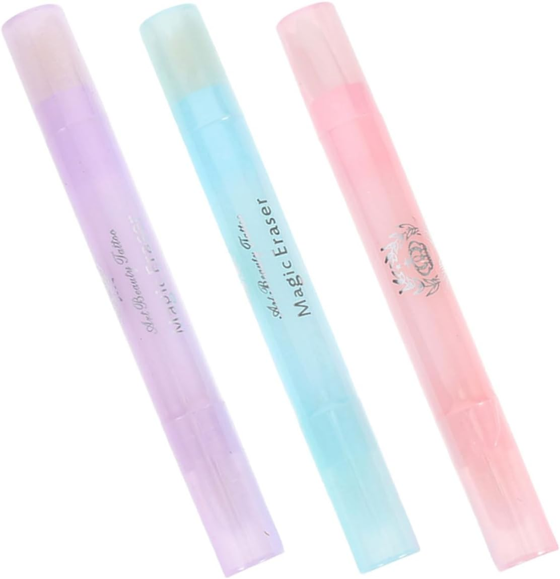 VICASKY 3Pcs Manicure Polish Corrector Pen Nail Care Tool Refillable Nail Polish Remover Pen image number 5