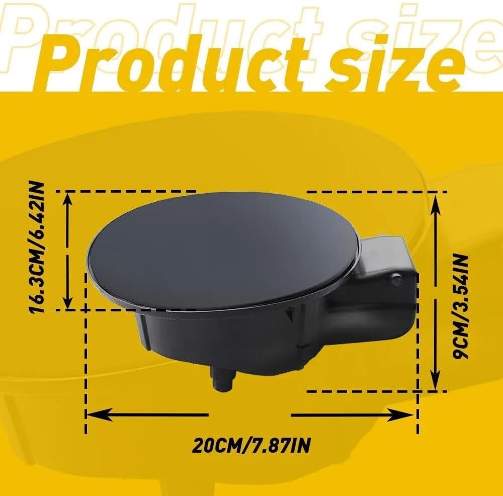 Car Fuel Cap for VW for Polo 2011 2012 2013 2014 2015 2016 2017 2018 2019 6R0809857 Fuel Gas Tank Door Lid Cover Flap Car Accessories image number 3