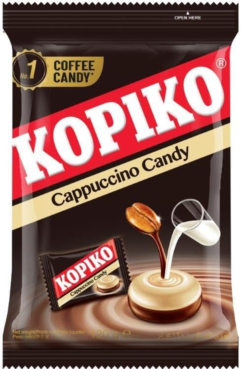 Kopiko Cappuccino Candy, 120 G image number 1