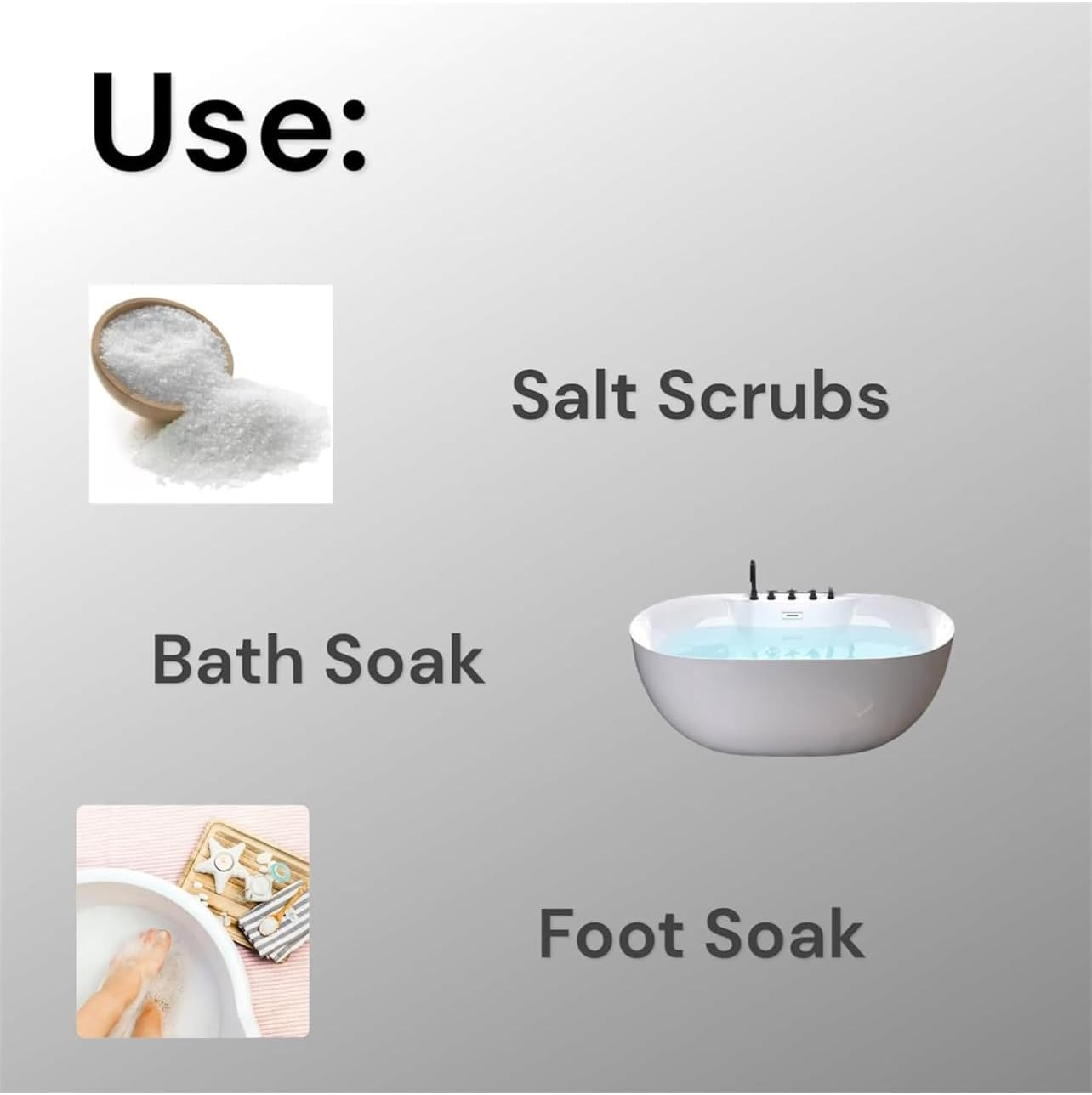 D-HUB AU: 2Kg Magnesium Chloride Flakes-Dead Sea Bath Flakes in Bulk | 100% Natural Magnesium Chloride Flakes |Purest Dead Sea Bath Salts for Skin, Bath Soaking & Muscle Relaxation. image number 4