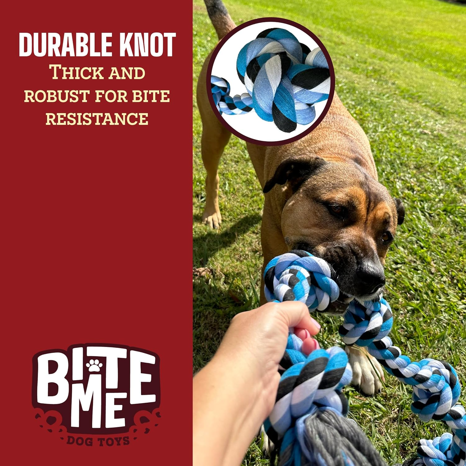 The Mighty Tug & Chew Rope Dog Toy image number 1