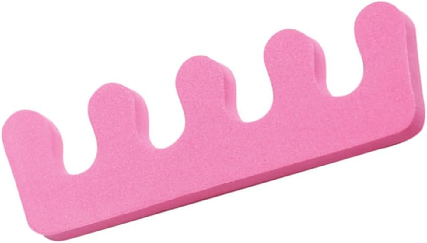 Healeved 20Pcs Soft Sponge Nail and Toe Separators Flexible Foam Finger Dividers for Pedicure Manicure for Nail Art and Polish Application image number 4