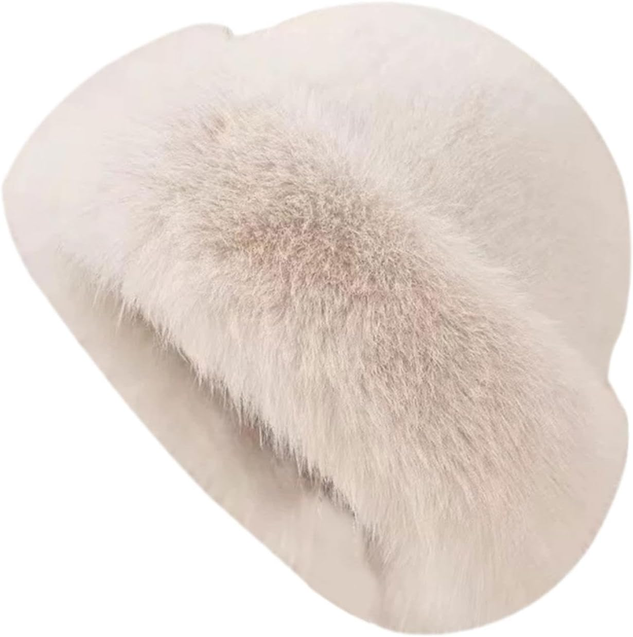 Frediuo Winter Faux Fur Hat for Women Fashion Cossack Hat Russian Hat for Ski Motorcycle