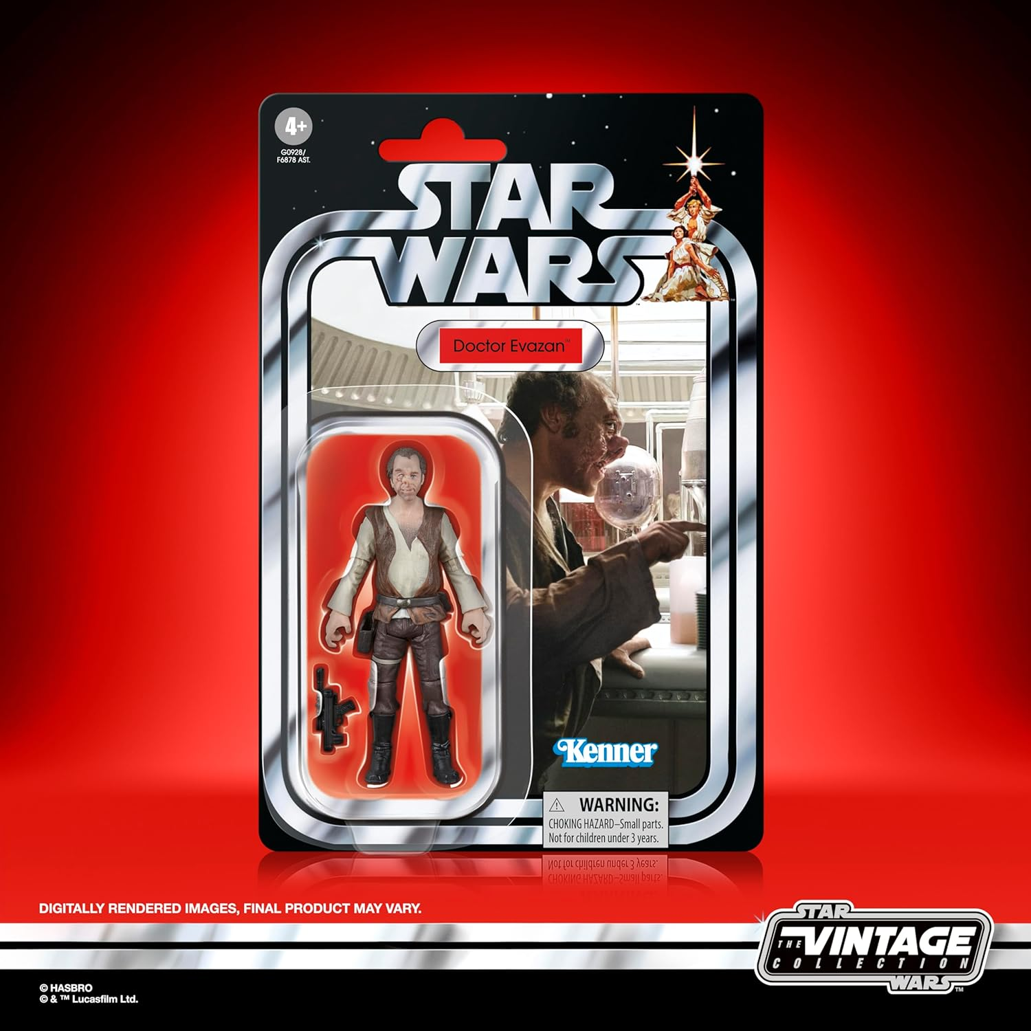 Star Wars the Vintage Collection Doctor Evazan, Star Wars: a New Hope 3.75 Inch Collectible Action Figure image number 2