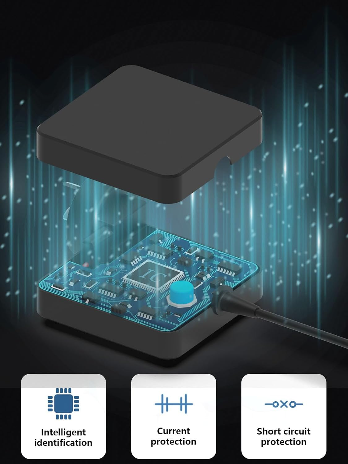 Mixyaceh Universal 65W USB C Laptop Charger, Fast Charging Compatible with Lenovo Thinkpad, Asus, Yoga, Steam Deck, HP, Acer, Chromebook and More Type C Devices - Asus 45W 4.0*1.2Mm image number 3