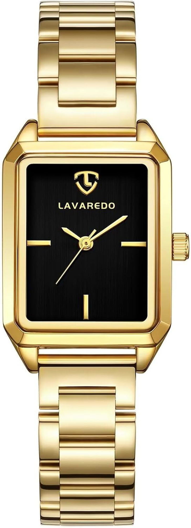 Gold Watches for Women, Dainty Womens Watch, Luxury Ladies Wrist Watches with Stainless Steel & Japanese Quartz Movement, Daily Waterproof Watches, a Great Women