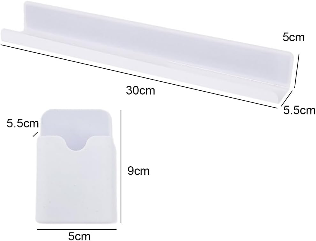 Magnetic Book Shelf, Acrylic Book Display Shelf, Reusable Magnetic Book Holder and Magnetic Pen Holder, Magnetic Book Shelf for Whiteboard, Design for Picture Books and File Holder image number 5