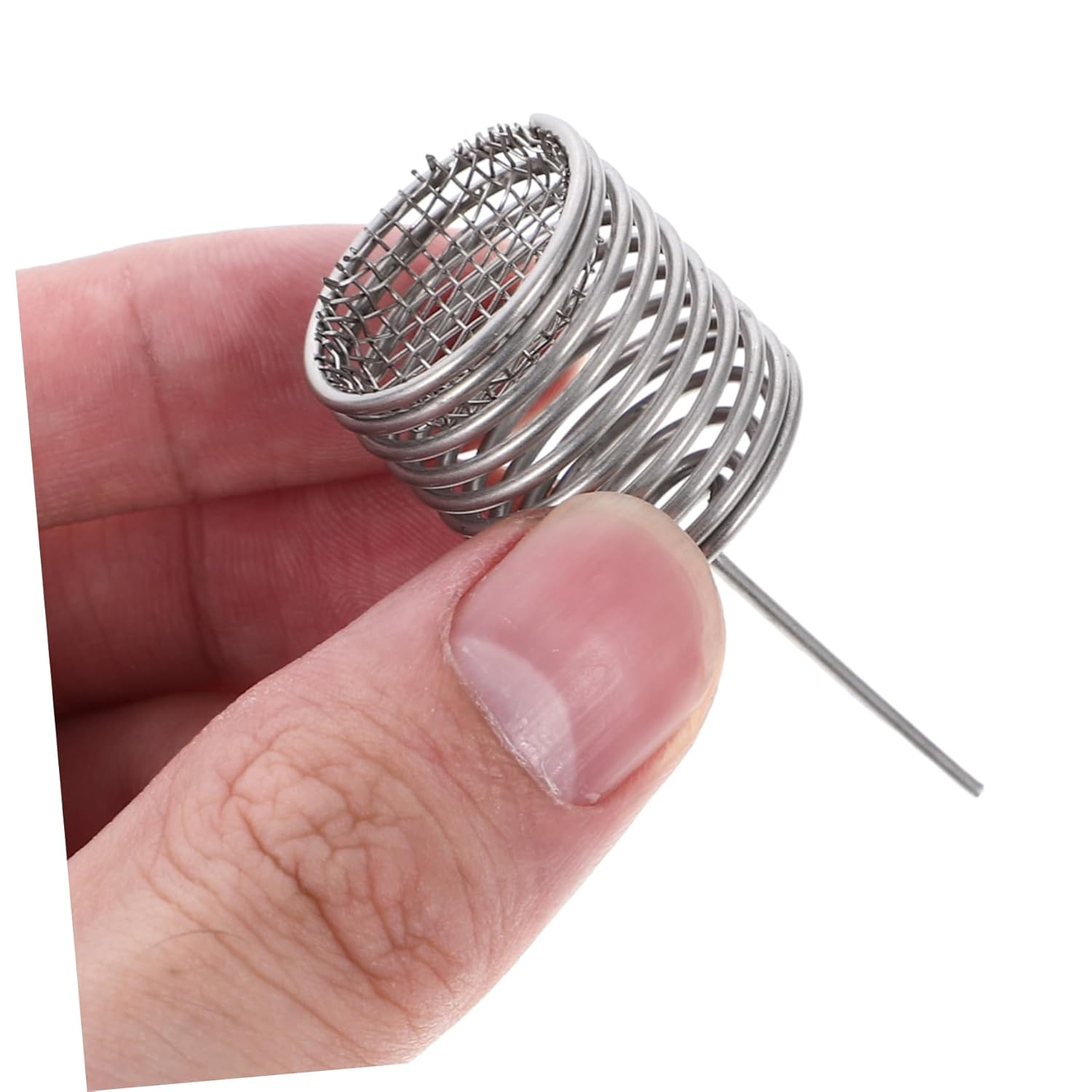 VANZACK 6Pcs Stainless Steel Bonsai Fertilizer Box Fertilizer Mesh Baskets for Indoor Plants image number 4