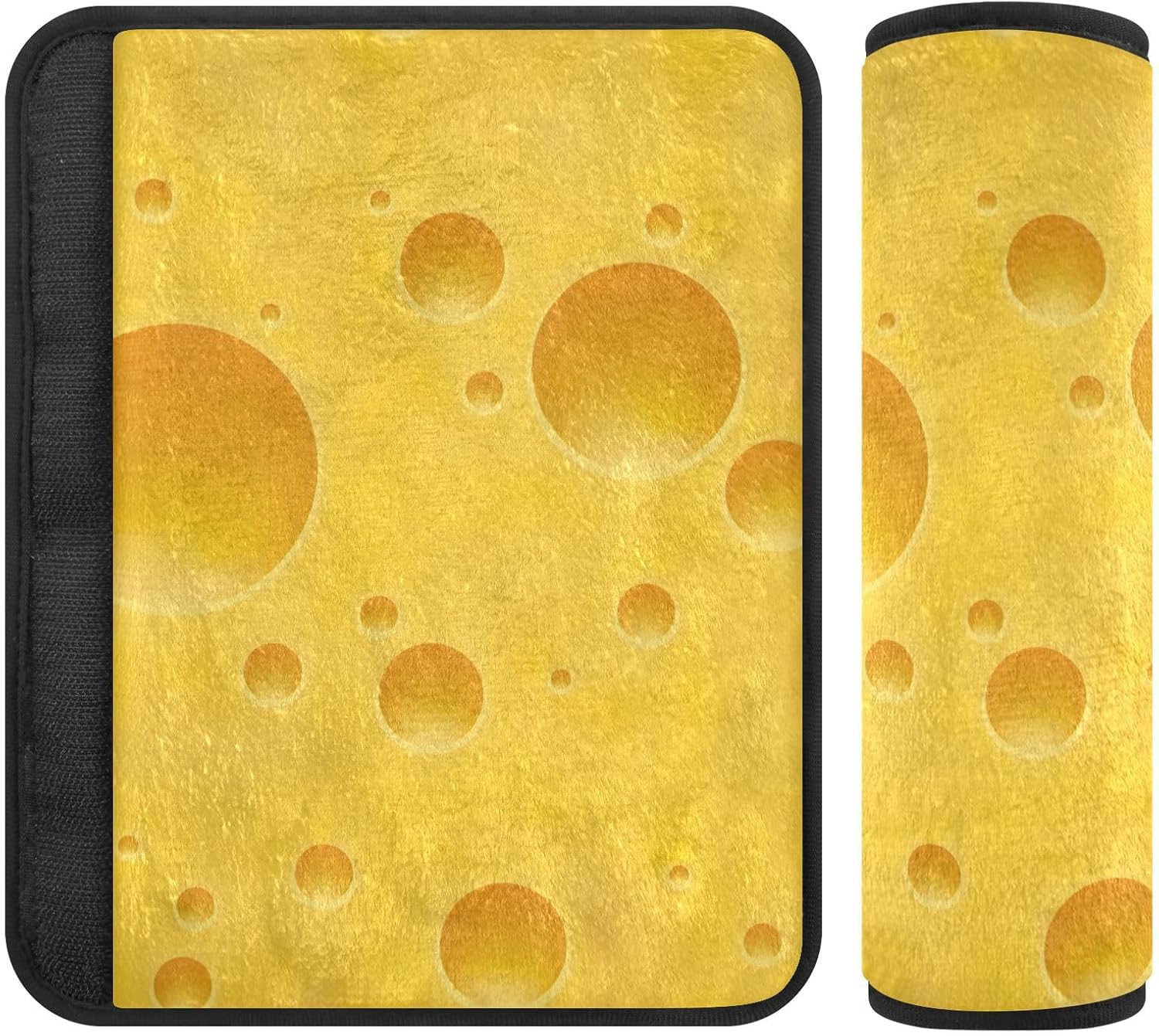 Rainbow Stars Glitter Seat Belt Covers in Soft Polyester Flannel, Adjustable Car Seat Belt Cover, Kids Seatbelt Cushion