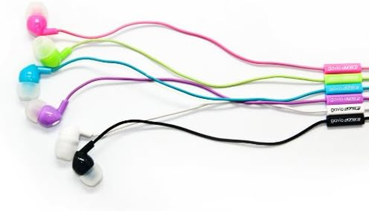 Gavio G25EE03200W [Iphone/Blackberry/Samsung Compatible Inner Earphones with Microphone] Groove Color Wood