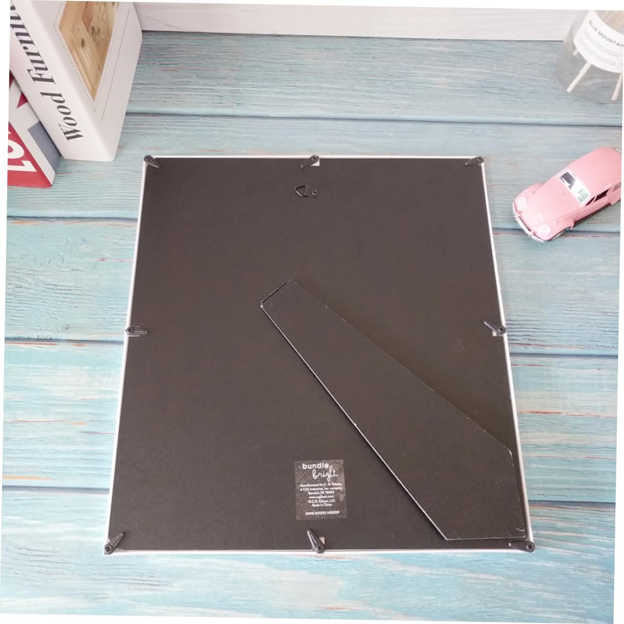 Unique Keepsake Frame for Photos White Photo Collage for Nursery Displays Monthly Moments Durable Material Newborn Girl Accessory image number 1