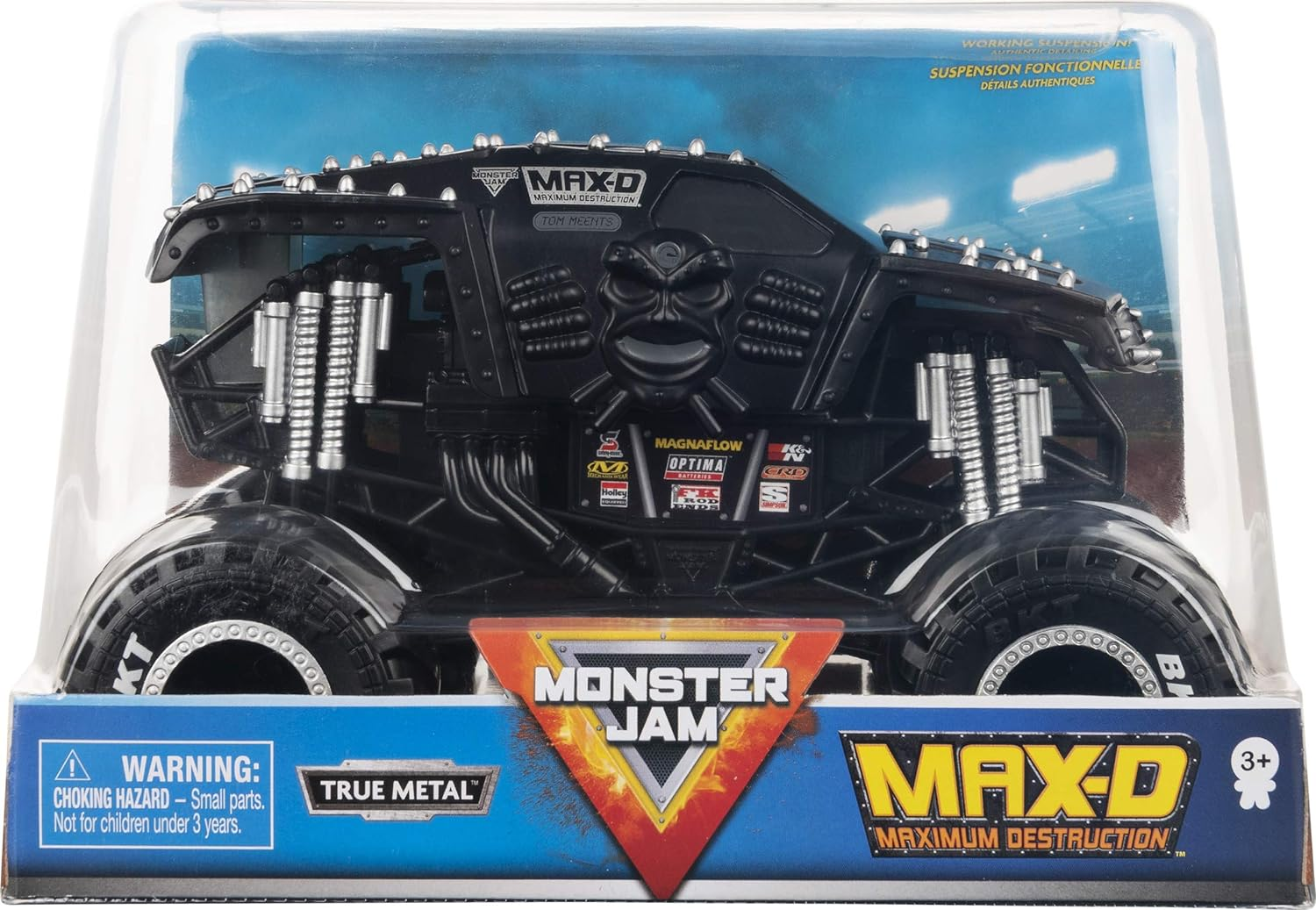 Monster Jam, Official Higher Education Monster Truck, Die-Cast Vehicle, 1:24 Scale