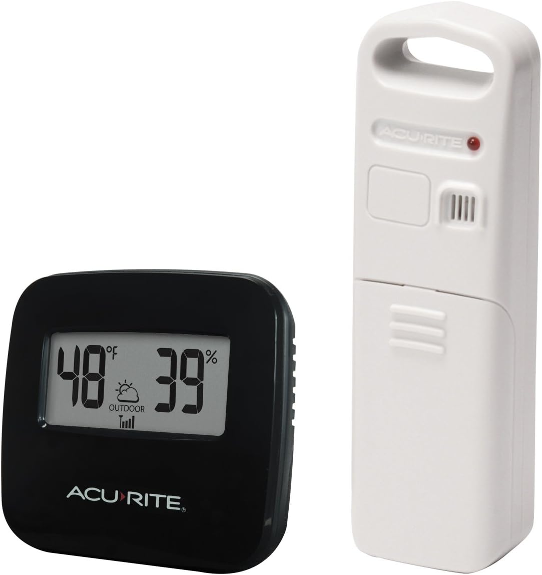Acurite 02097M Wireless Indoor/Outdoor Thermometer with Humidity Sensor