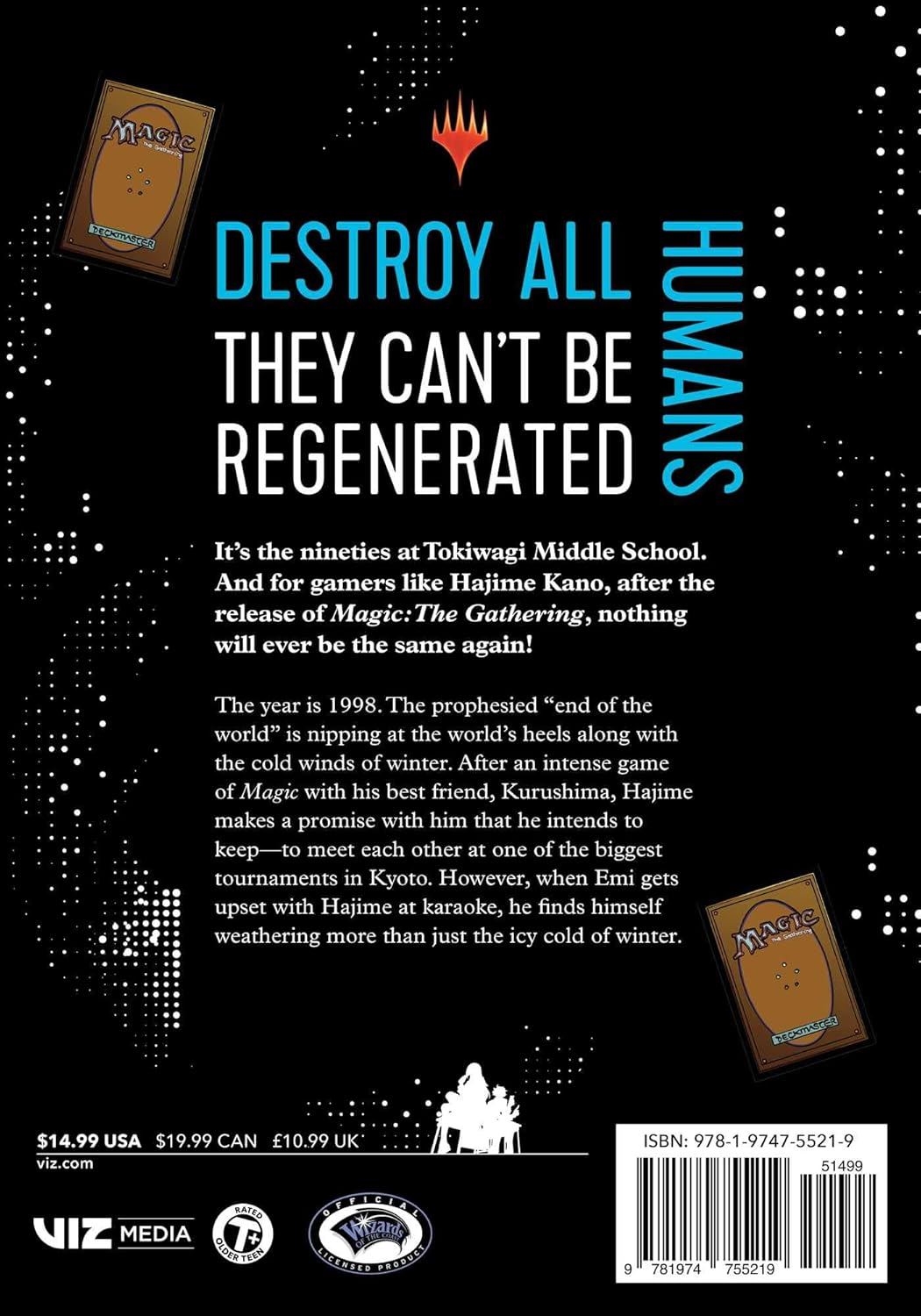 Destroy All Humans. They Can'T Be Regenerated. a Magic: the Gathering Manga, Vol. 4: Limited Edition Magic: the Gathering Card Included in First Printing!: Volume 4 image number 1