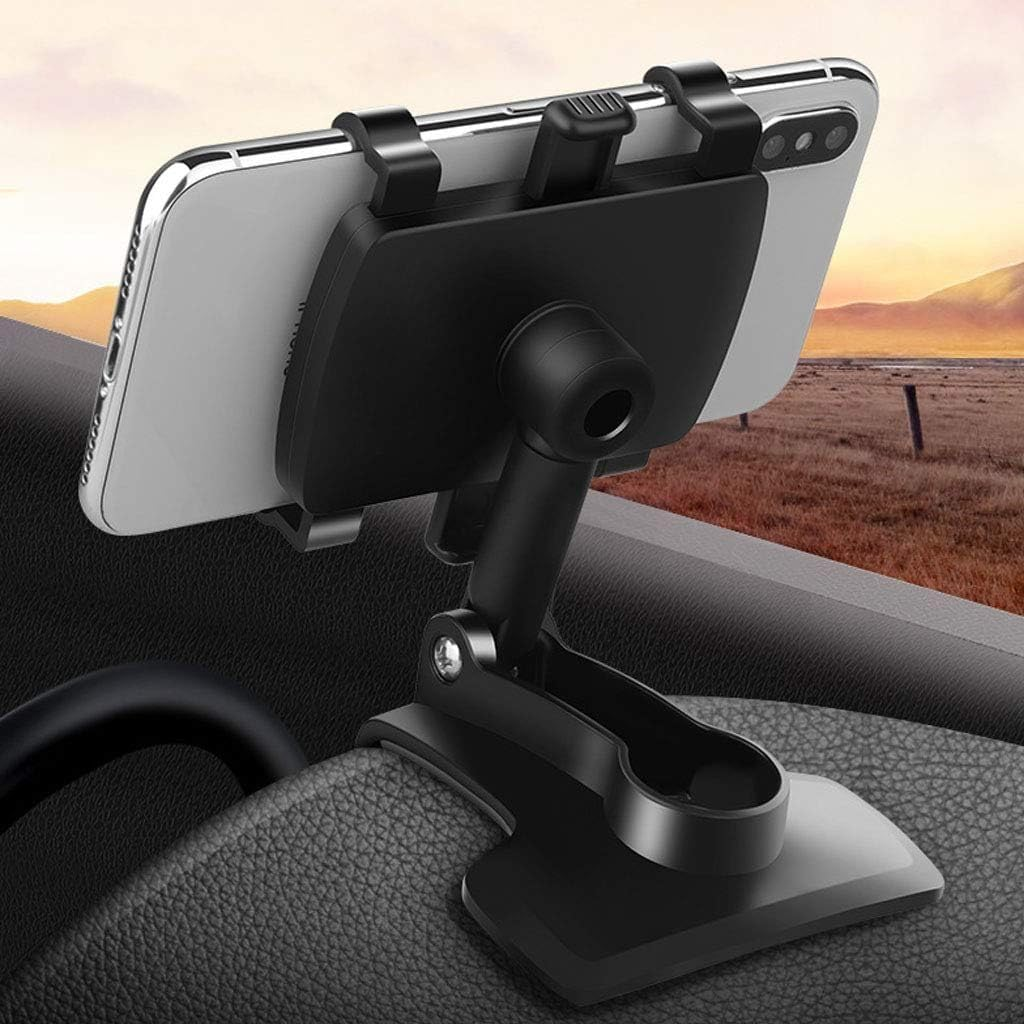 Universal Car Phone Holder Mount,360 Degrees Rotation Dashboard Phone Holder [Upgrade Clip Never Fall],Car Phone Mount for Iphone,Samsung,Google,Nokia,And 4 to 7" Smartphones image number 5