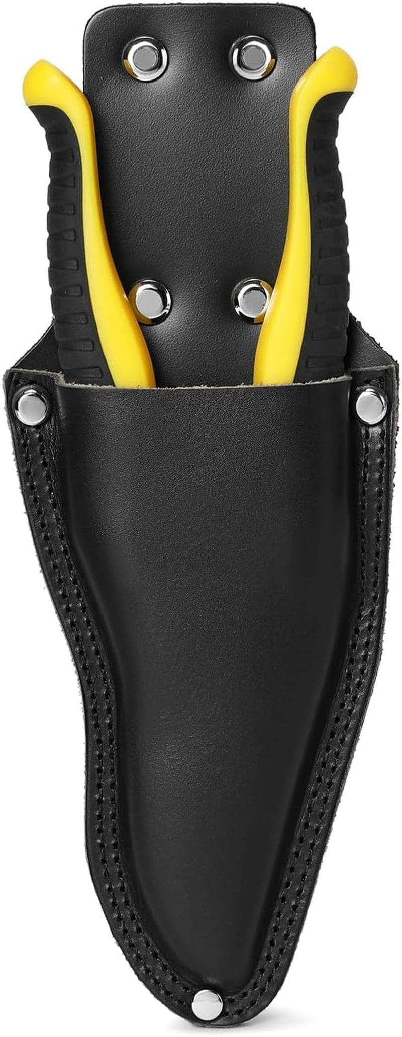 Garden Pruner Sheath,Pruner Tool Holster,Premium Genuine Leather Pruner Holster Protective Case for Garden Pruning Snips and Clippers