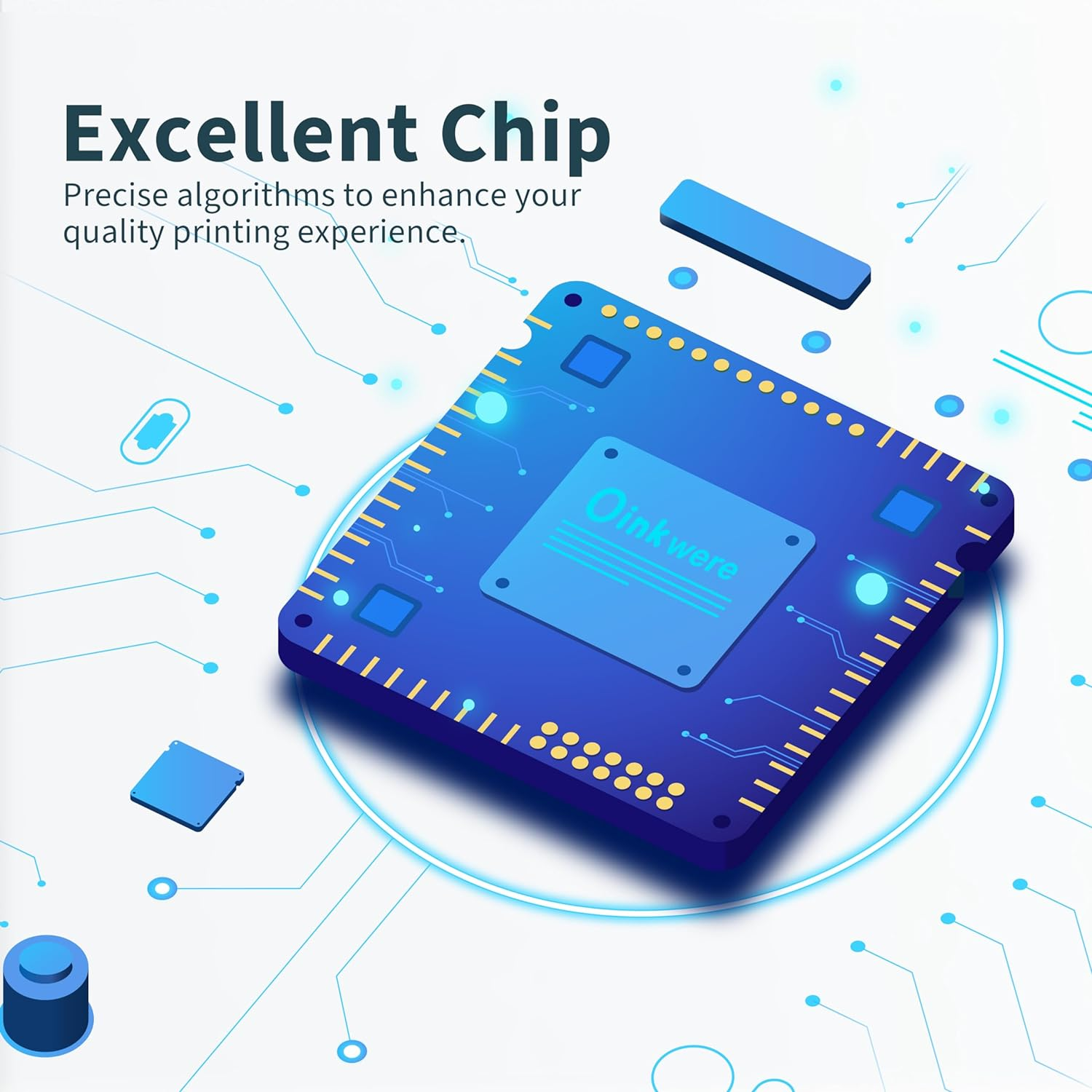 OINKWERE 39 XL Relacement for Epson 39XL Ink Cartridges Compatible for Expression Home XP-2105 XP-4105 Printer Ink Cartridges (4-Pack) image number 5