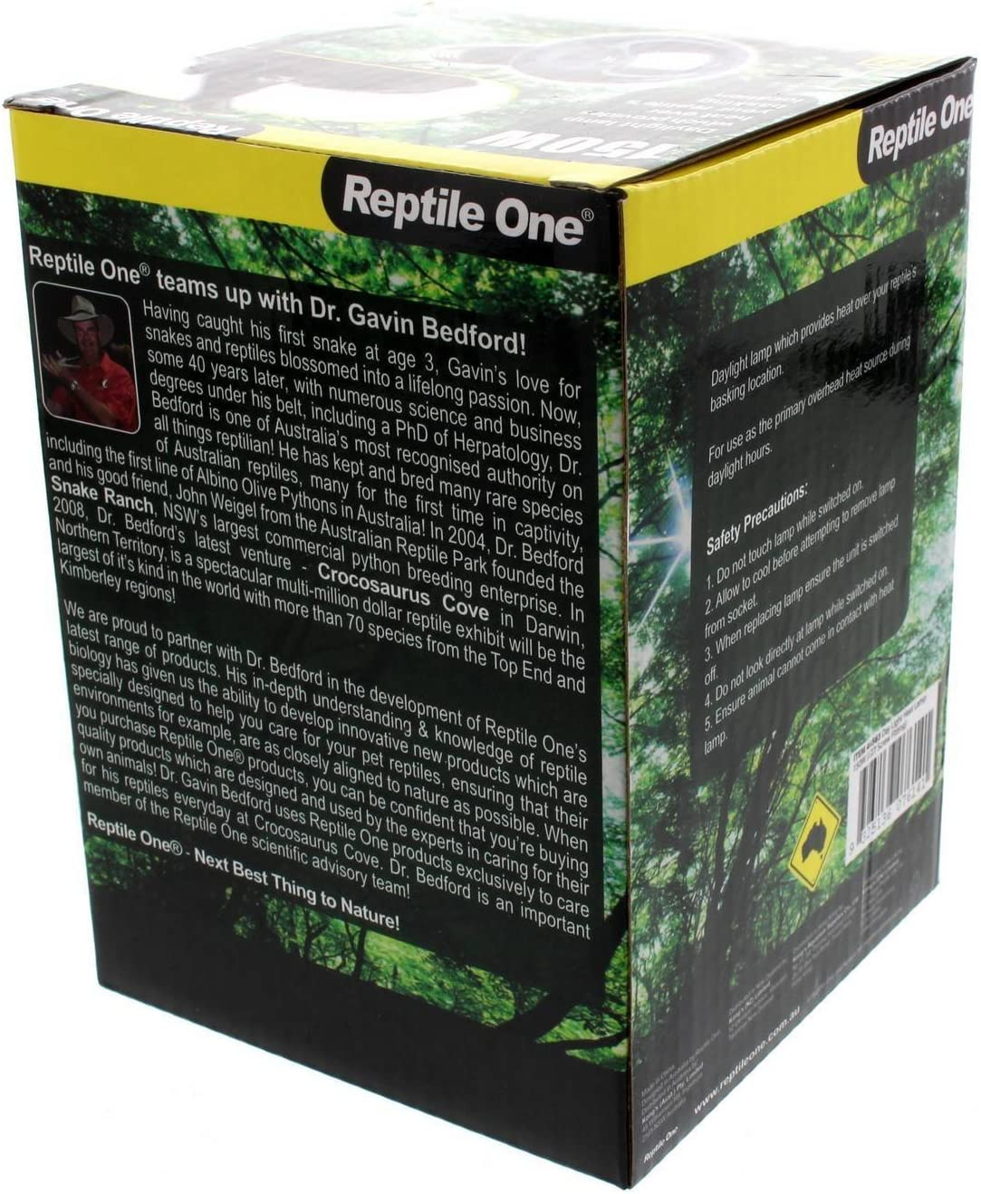 Reptile One Sunlamp Basking Heat Spot Lamp - 150W image number 4