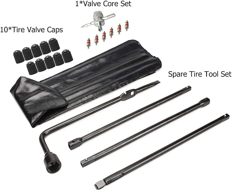 Dr.Roc Replacement for Premium Spare Tire Tool Kit Fits 1999-2018 Chevy Silverado/Tahoe & GMC Sierra/Yukon 2002-2018 Cadillac Escalade with Bag image number 5