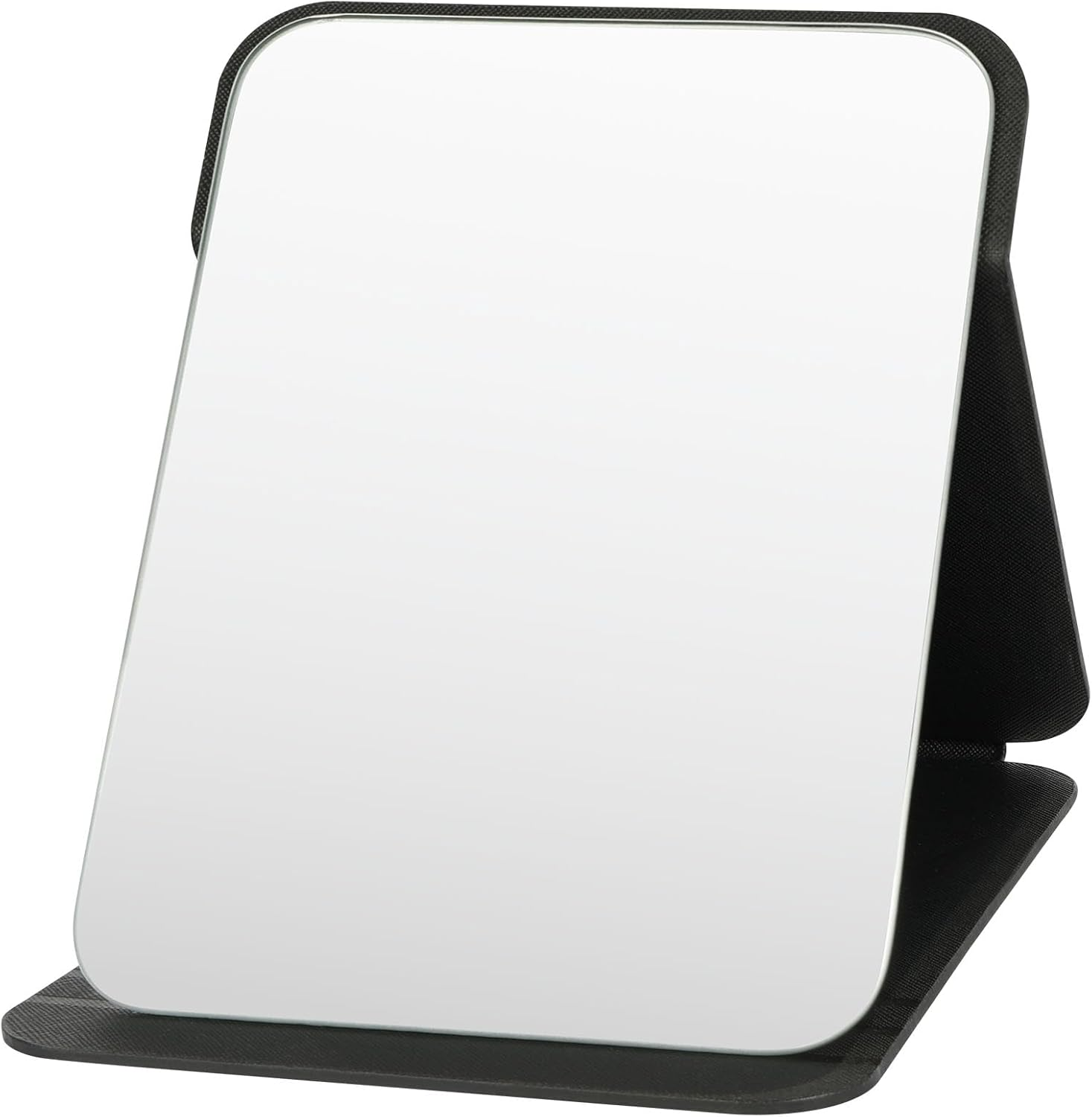 AYESY Foldable Travel Mirror, Portable Cosmetic Mirror, Compact Table Mirror, Small Mirror for Table Top, Handheld, Home and Travel Use, Multiple Adjustable Angle (Large - 25 X 17.5 Cm)