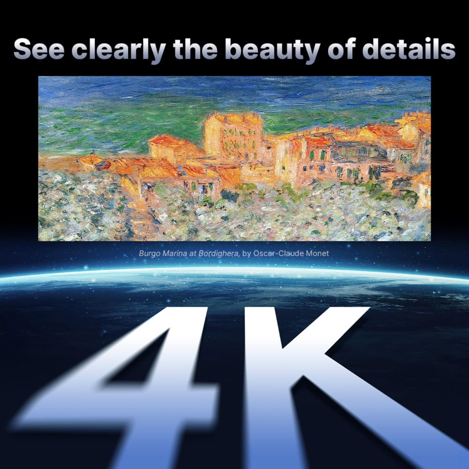 Formovie X5 Laser Projector 4K, 2450 CVIA Lumens, up to 1000&rdquo;, ALPD Tech, 4K UHD Home Theater Cinema Smart Projector, HDR10+, with Wifi Bluetooth, 2X12W+6W Dolby Audio [Only Chin. Eng. Supported] image number 2