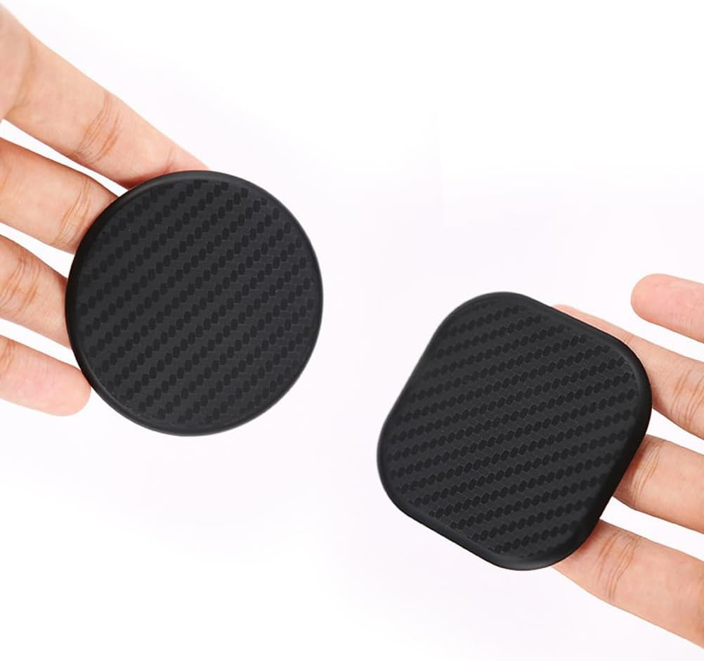Garneck 4PCS CAR Coaster - 4PCS Universal Non-Slip Cup Holders Embedded in Ornaments Coaster - Silicone Car Coasters Car Interior Accessories - Cup Mat for Vehicle Car Accessories image number 5