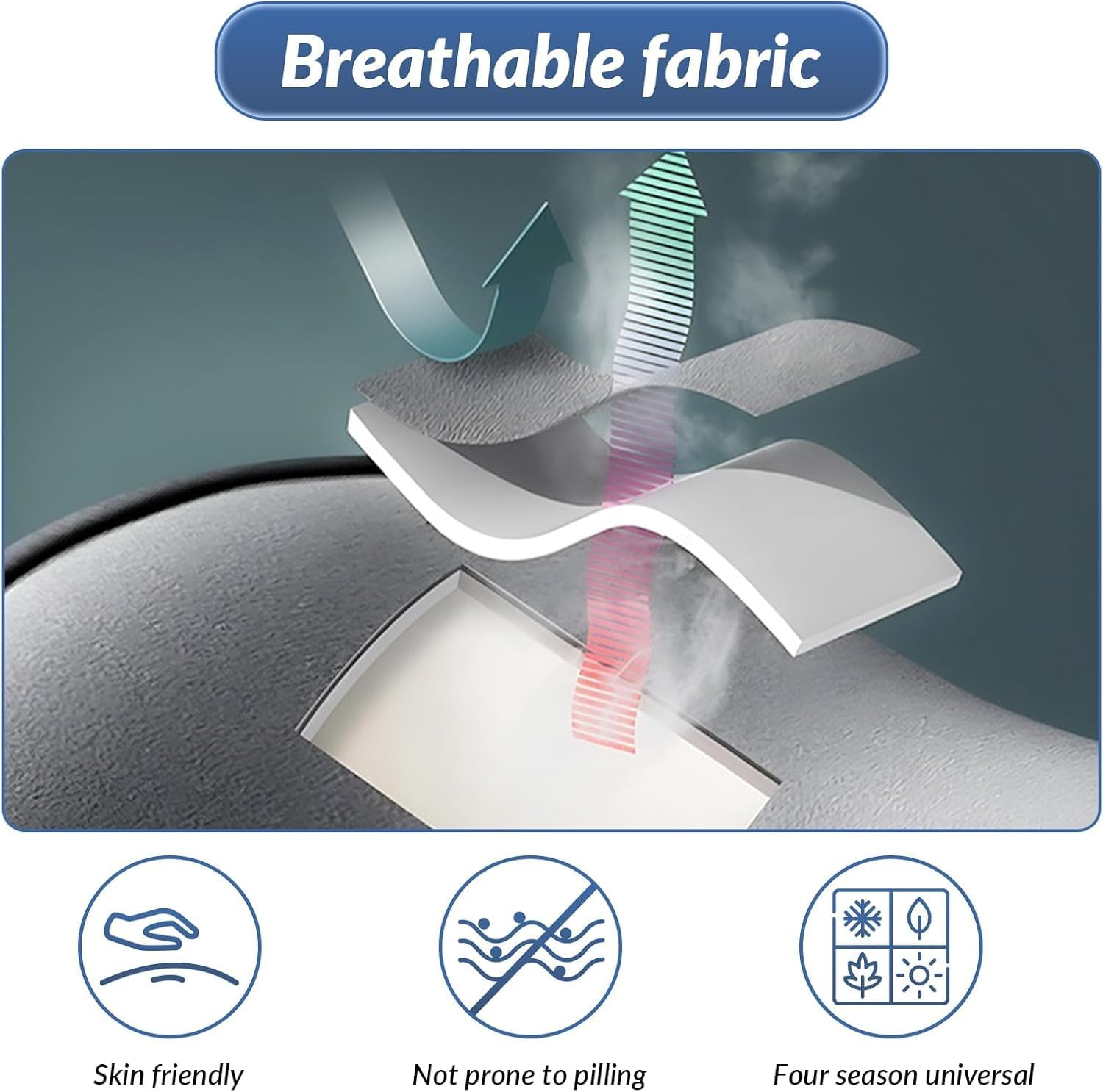 BESLOOR Car Lumbar Support Pillow and Car Neck Pillow Set, Memory Foam Ergonomic Car Seat Headrest and Lumbar Cushion, Relieve Neck Back Pain, Suitable for Car Seats Office Chairs, Etc.(Black) image number 5