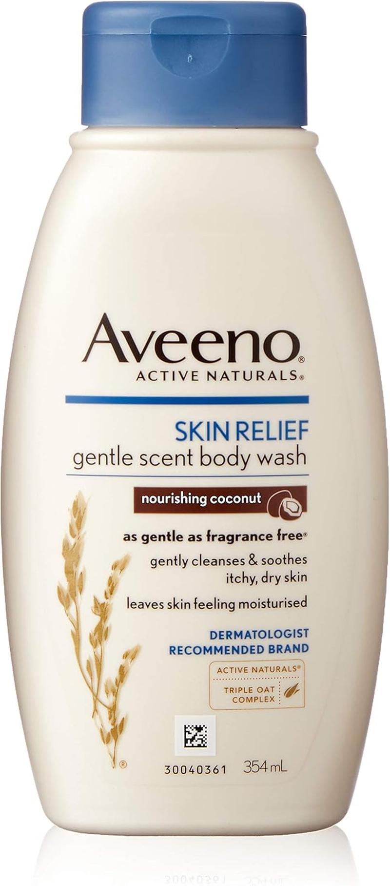 Aveeno Skin Relief Gentle Scent Coconut Nourishing Body Wash 354 Ml