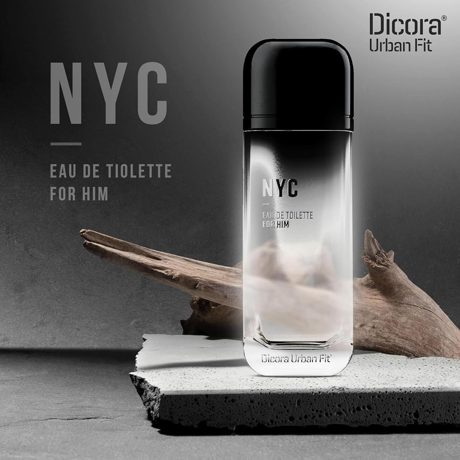 NYC by Dicora Urban Fit - Cologne for Men - Notes of Bergamot, Tangerine, Lavender, and Tonka Beans - Evokes Sophistication - 5.07 Oz EDT Spray image number 2