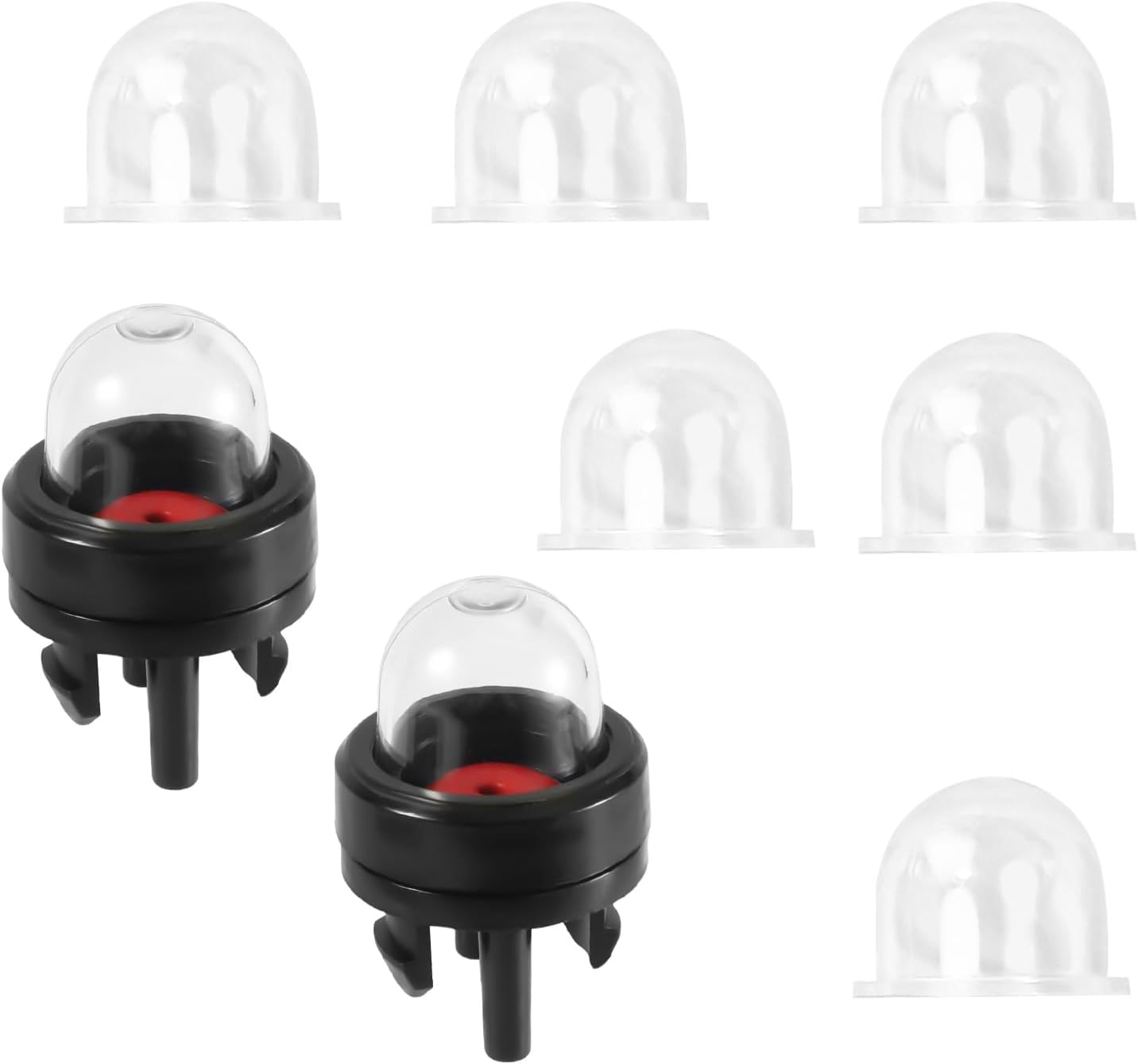 Snap in Primer Bulbs Pump & 8Pcs Carburetor Primer Bulb Replacements, for Walbro 188-512-1 WT-23A Poulan Echo Craftsman Homelite Chainsaw Blower & Trimmer image number 3