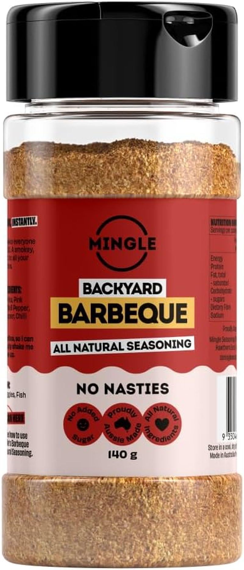 Mingle Seasoning No Nasties Backyard Bbq Seasoning image number 2