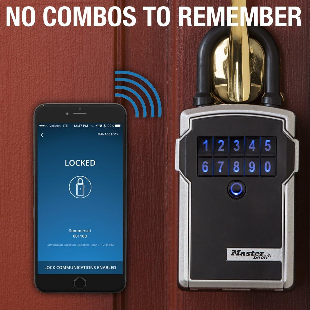 Master Lock 5440EC Bluetooth and Electronic Lock Box image number 3