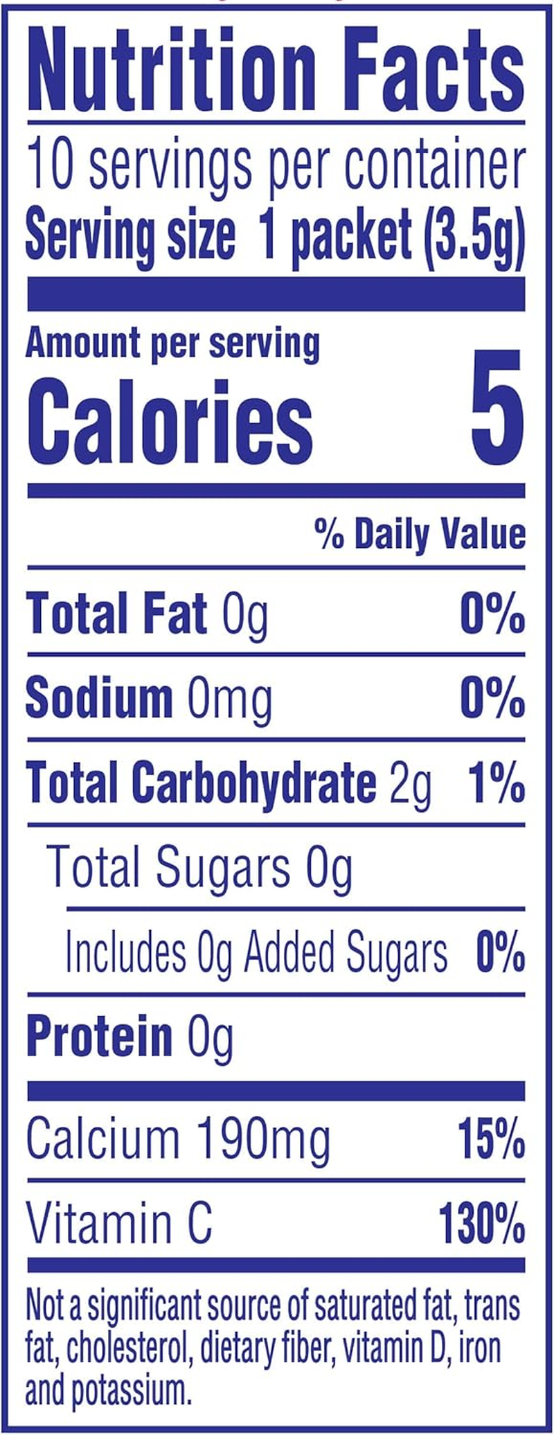 Crystal Light Classic Orange Drink Mix (60 On-The-Go Packets, 6 Packs of 10) image number 2